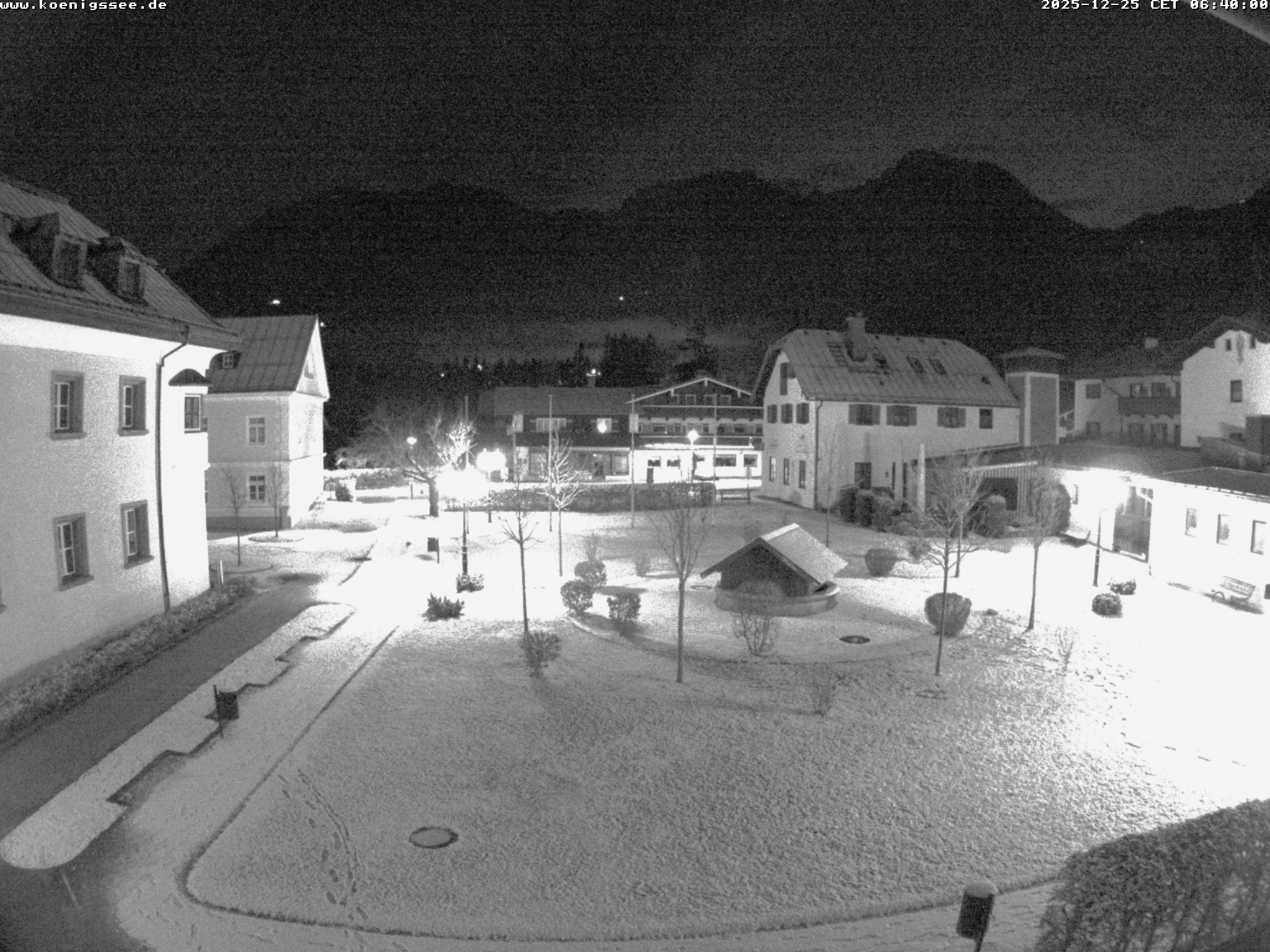 Archiv Foto Webcam Haus des Gastes - Königssee