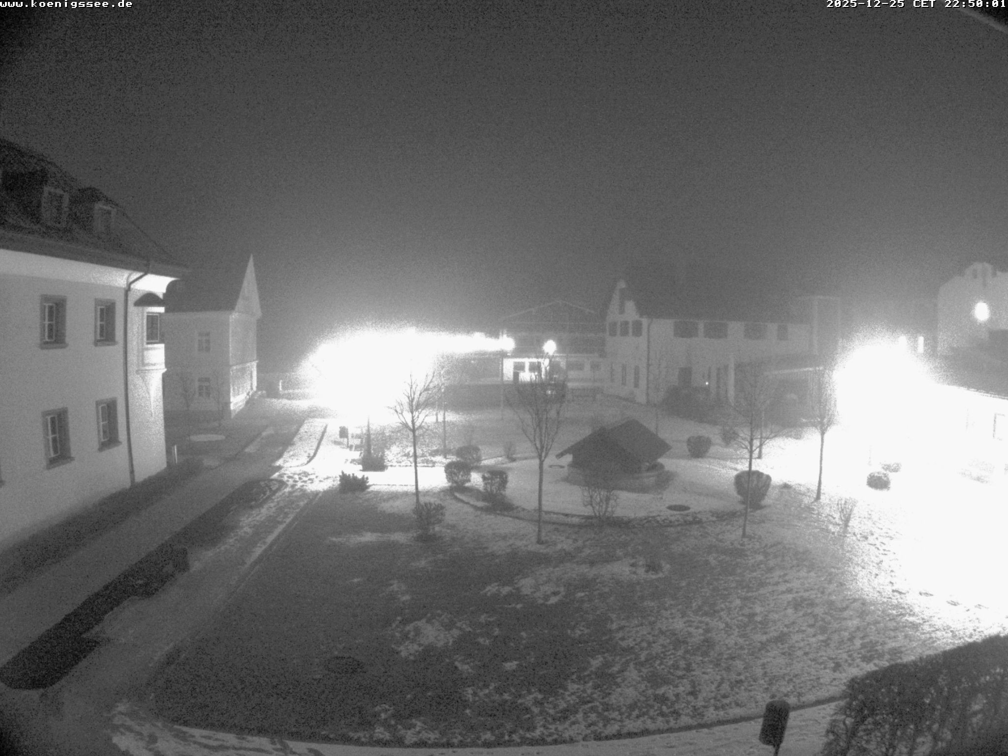 Archiv Foto Webcam Haus des Gastes - Königssee