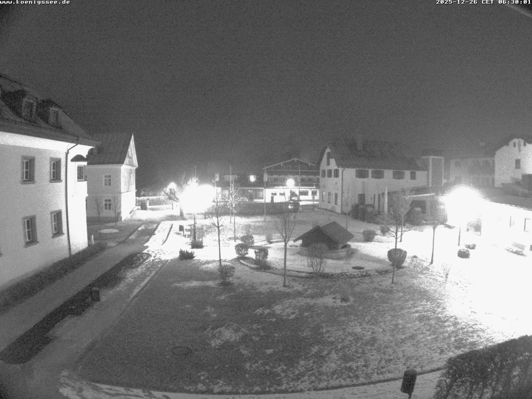 Archiv Foto Webcam Haus des Gastes - Königssee