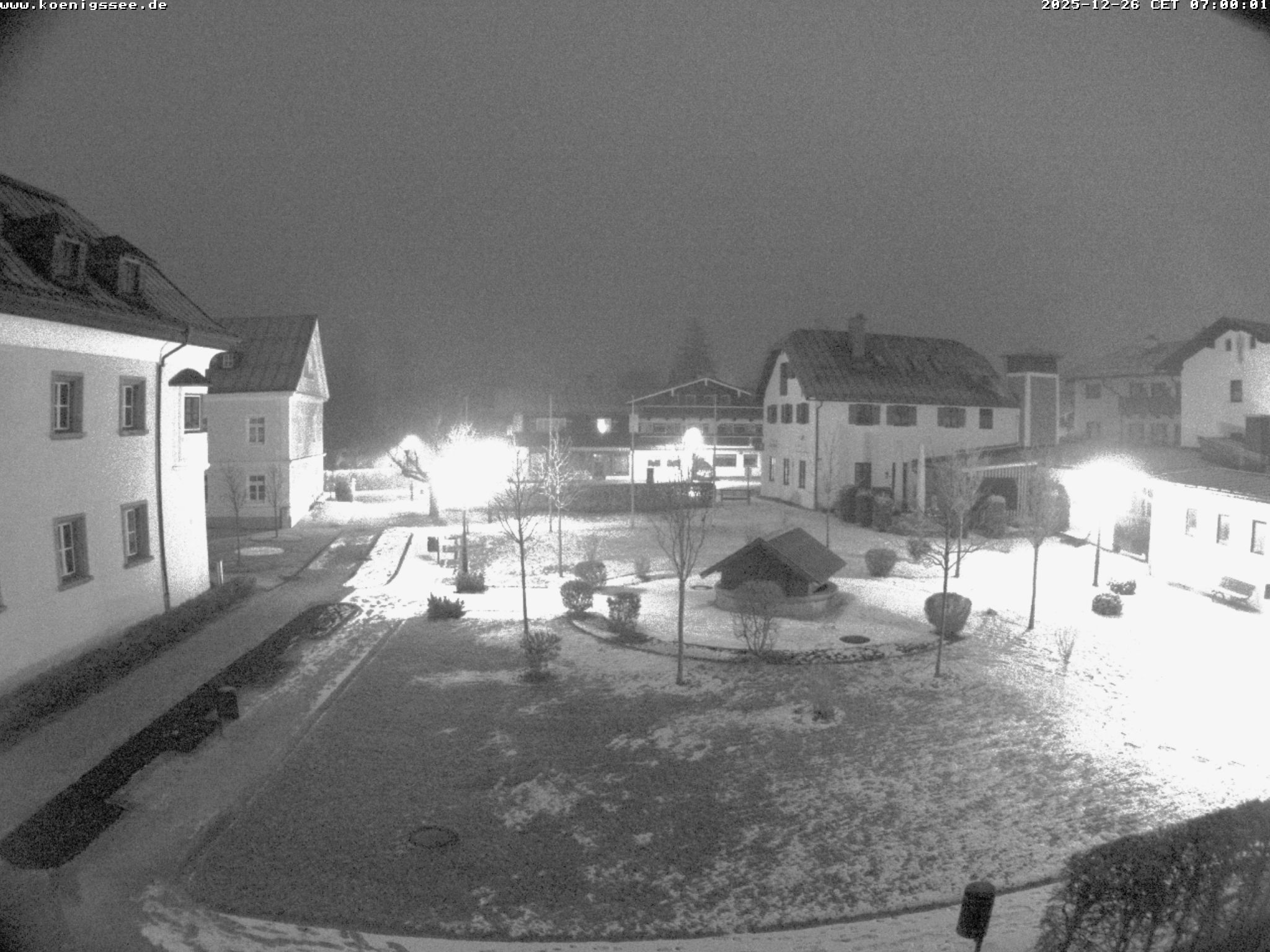 Archiv Foto Webcam Haus des Gastes - Königssee