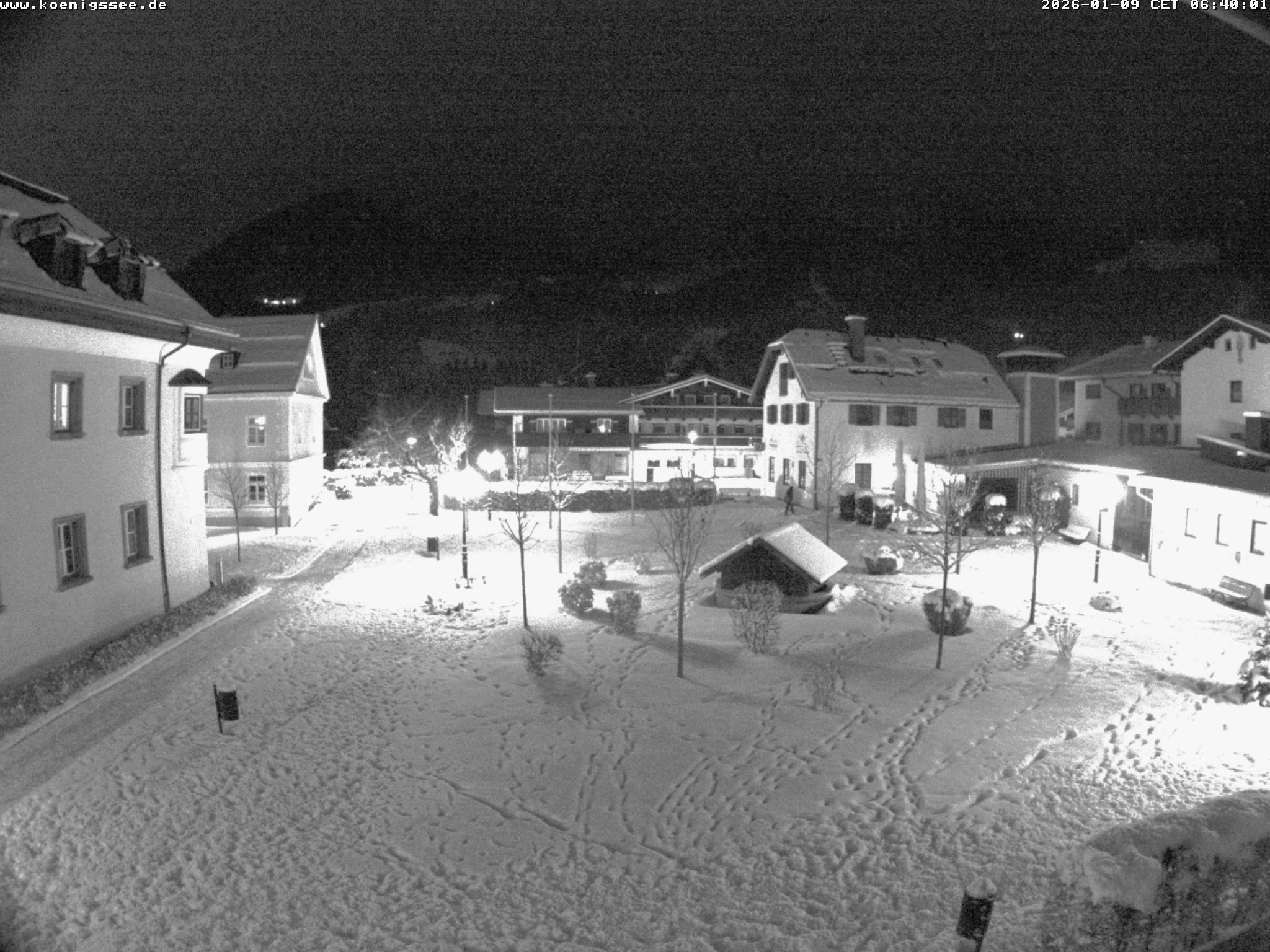 Archiv Foto Webcam Haus des Gastes - Königssee