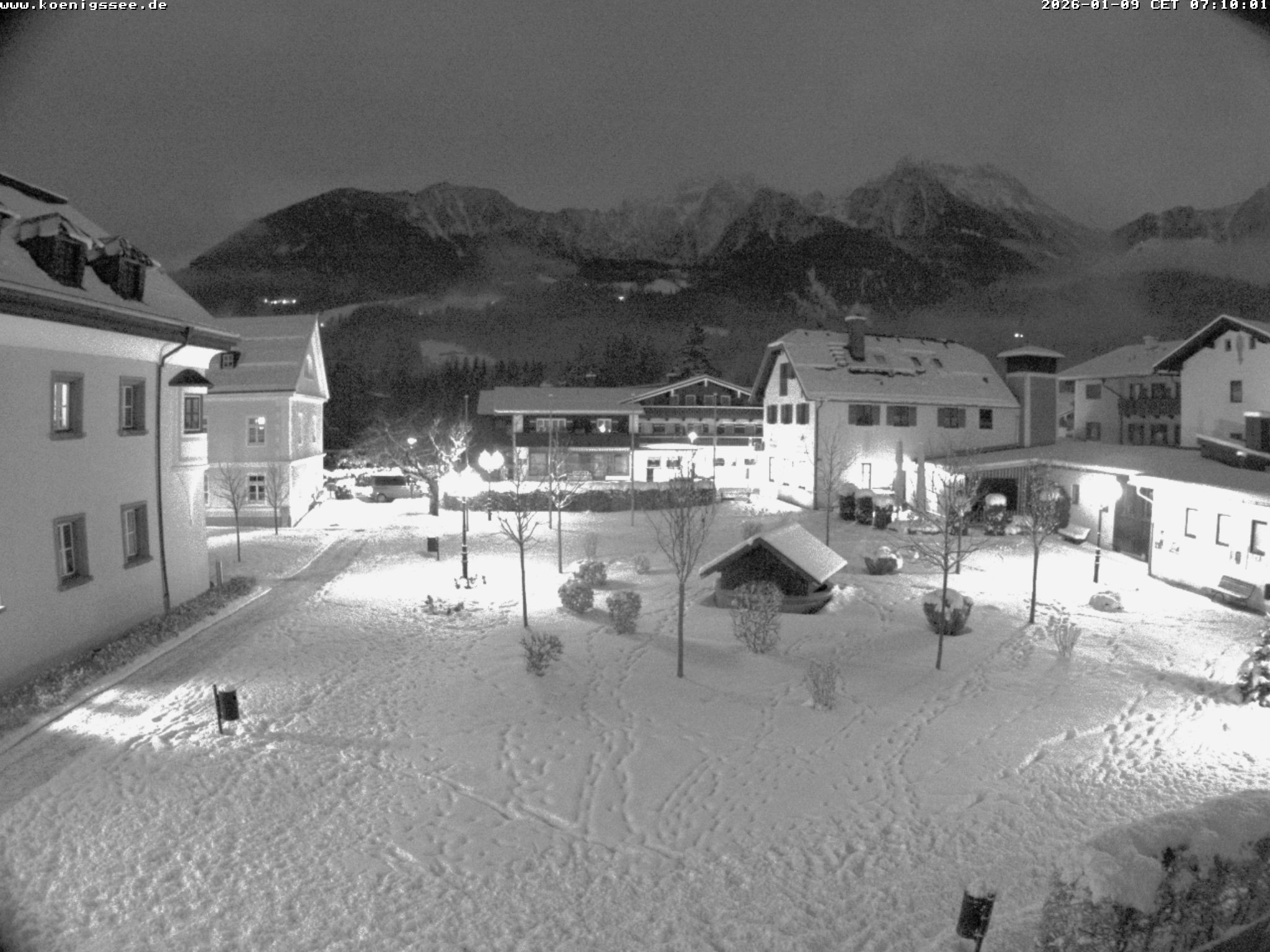 Archiv Foto Webcam Haus des Gastes - Königssee