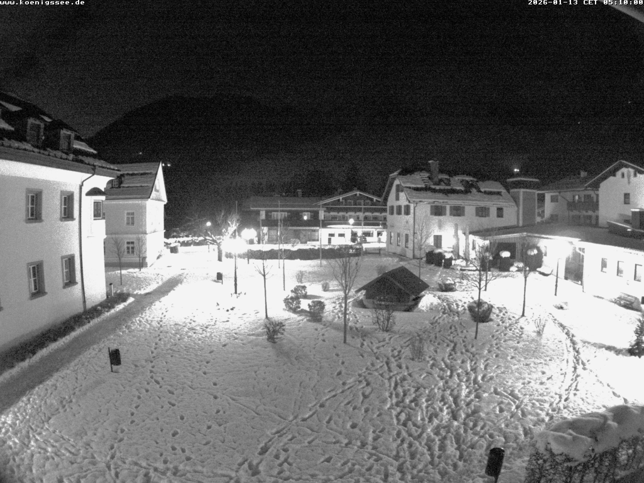 Archiv Foto Webcam Haus des Gastes - Königssee