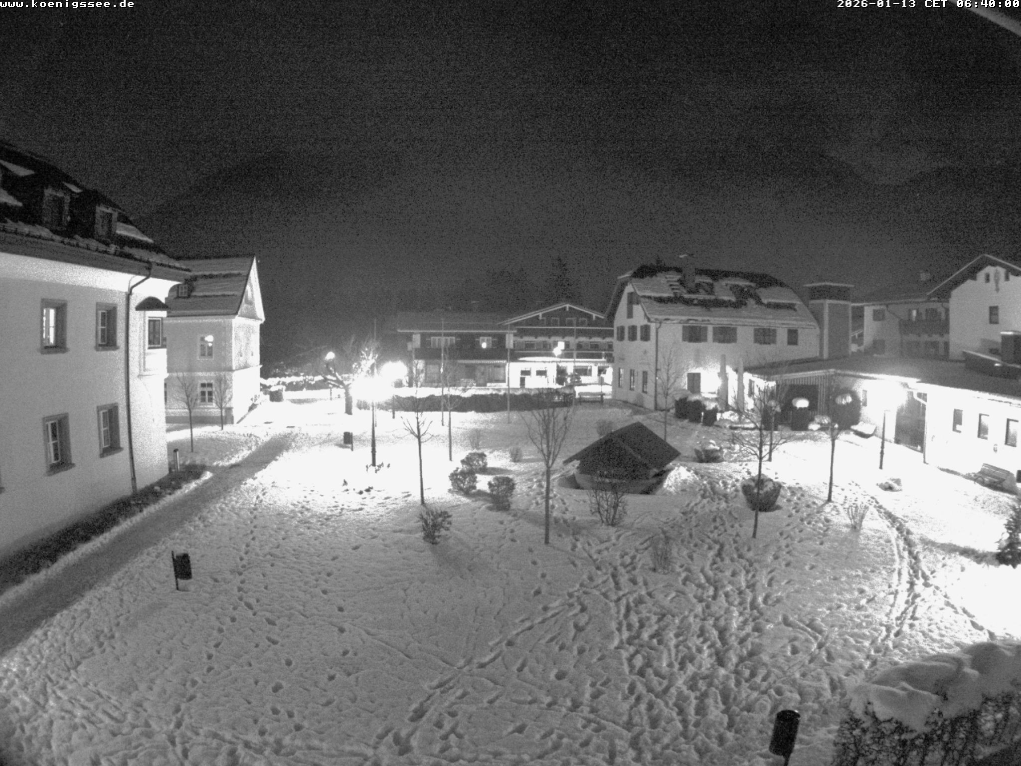 Archiv Foto Webcam Haus des Gastes - Königssee