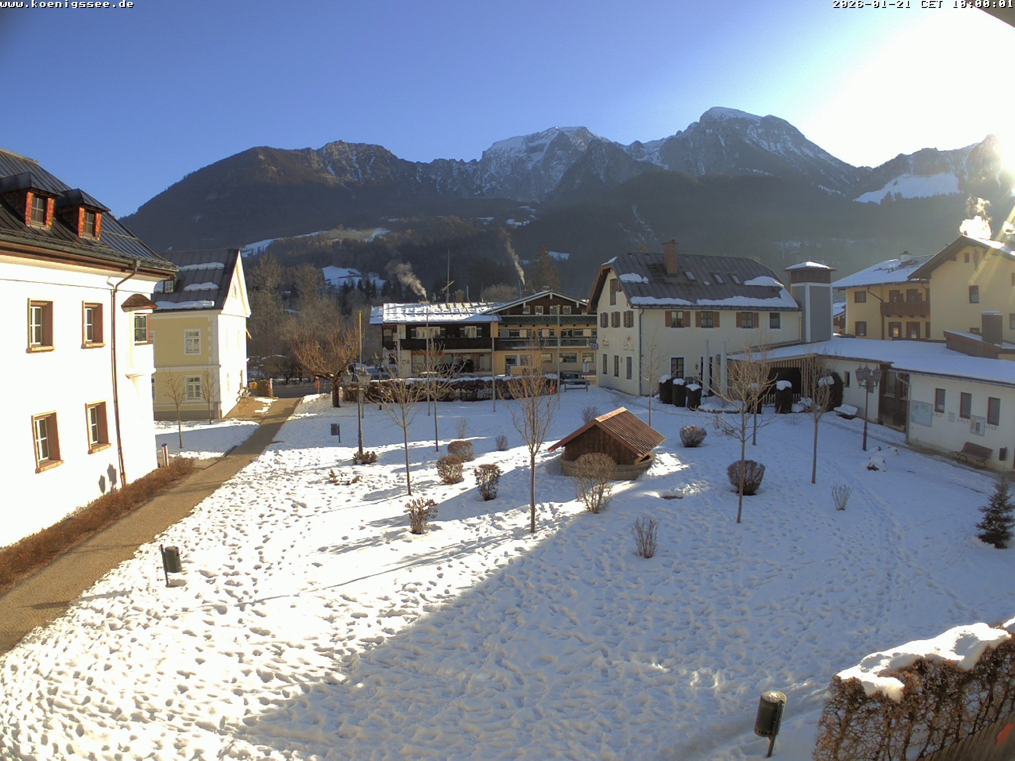 Archived image Webcam Koenigssee: Tourist Information