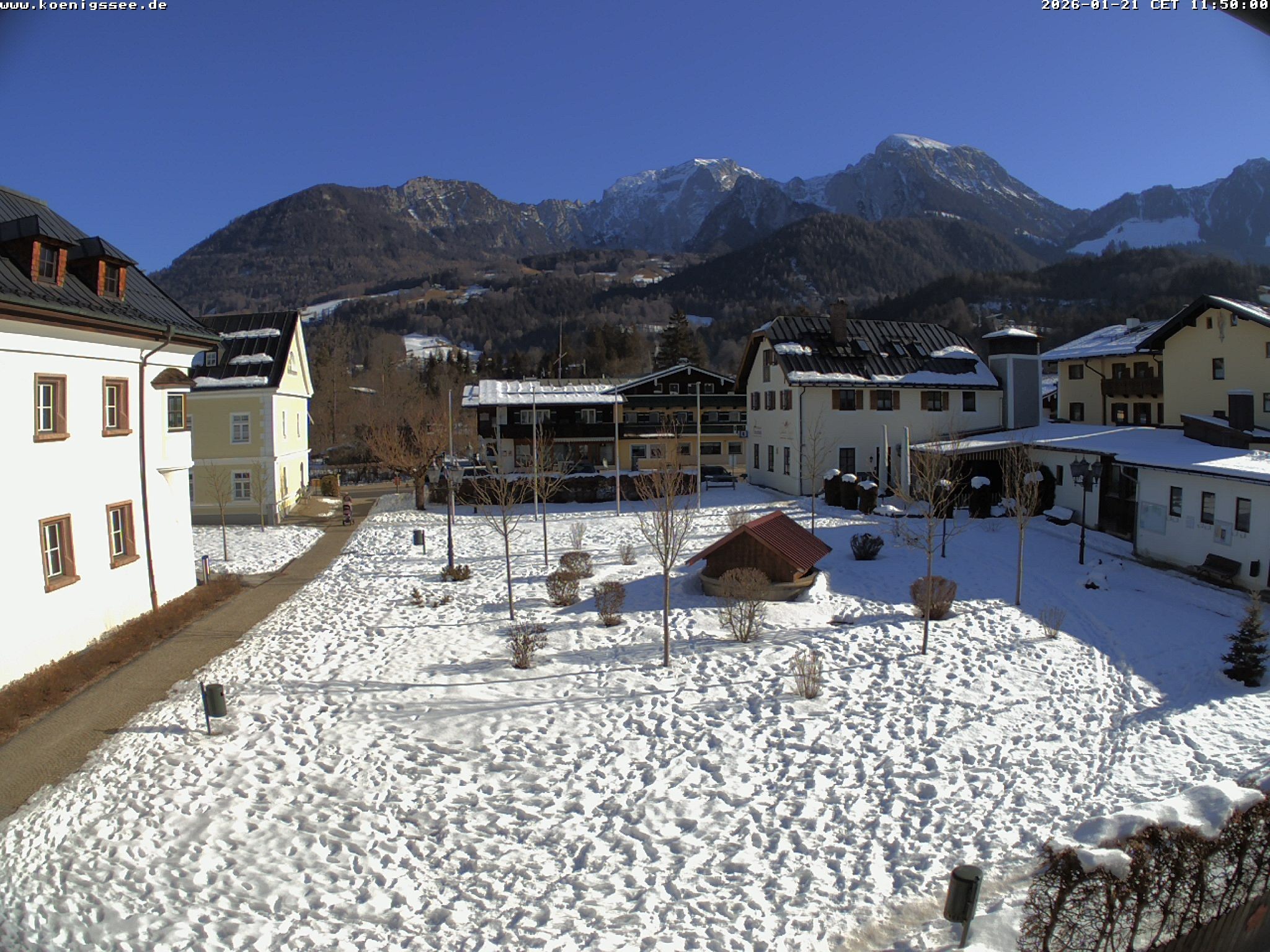 Archived image Webcam Koenigssee: Tourist Information