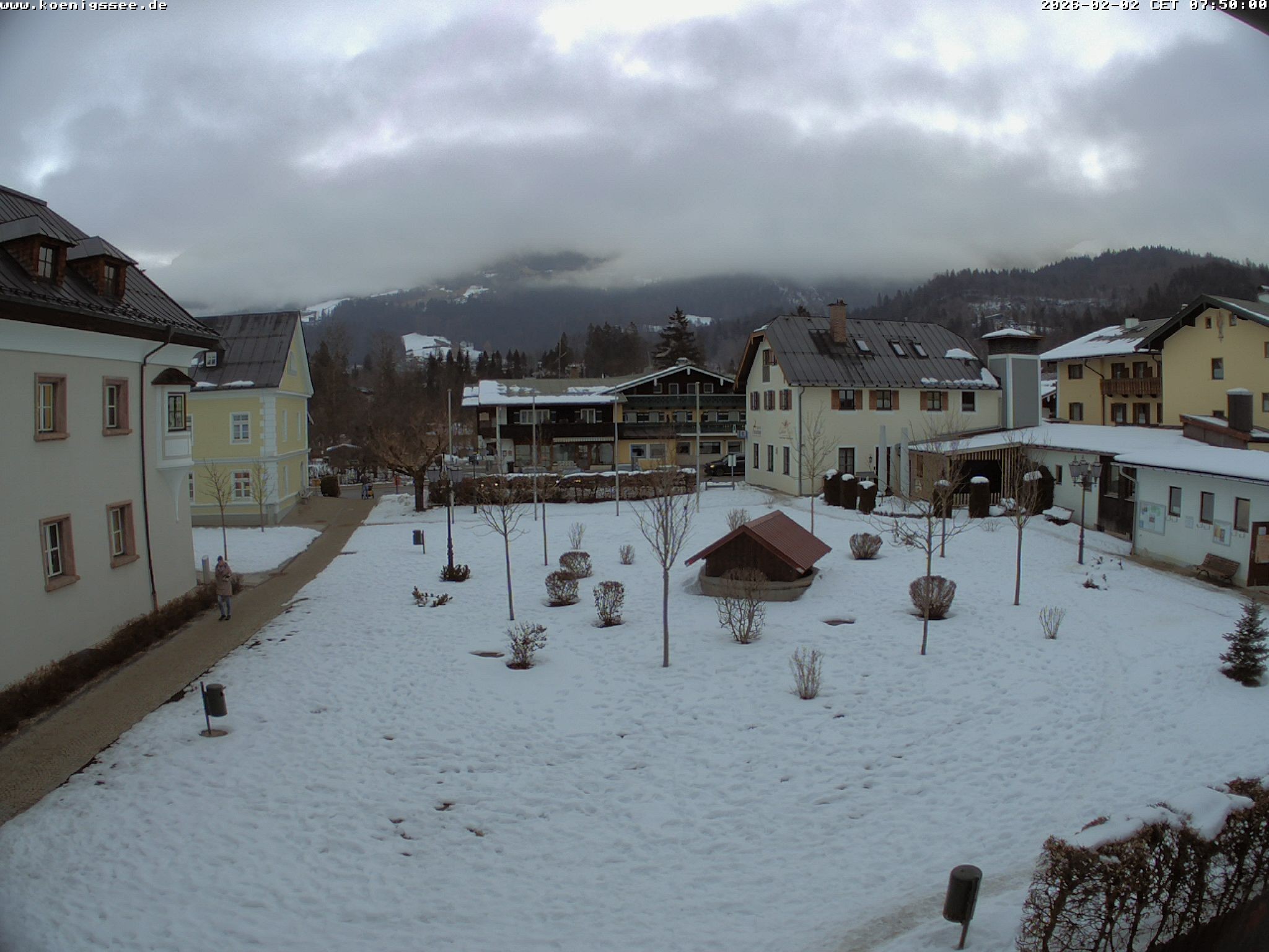 Archiv Foto Webcam Haus des Gastes - Königssee