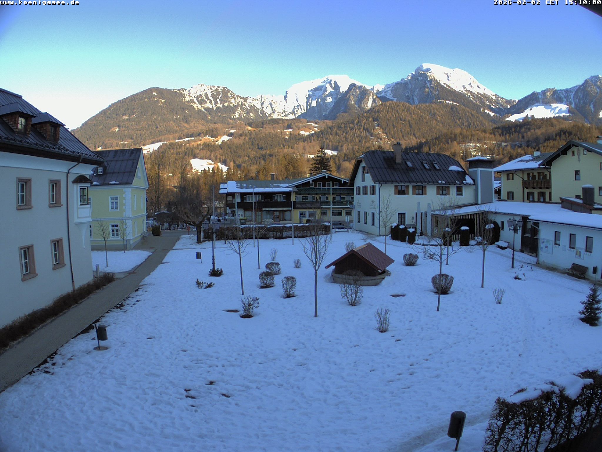 Archiv Foto Webcam Haus des Gastes - Königssee