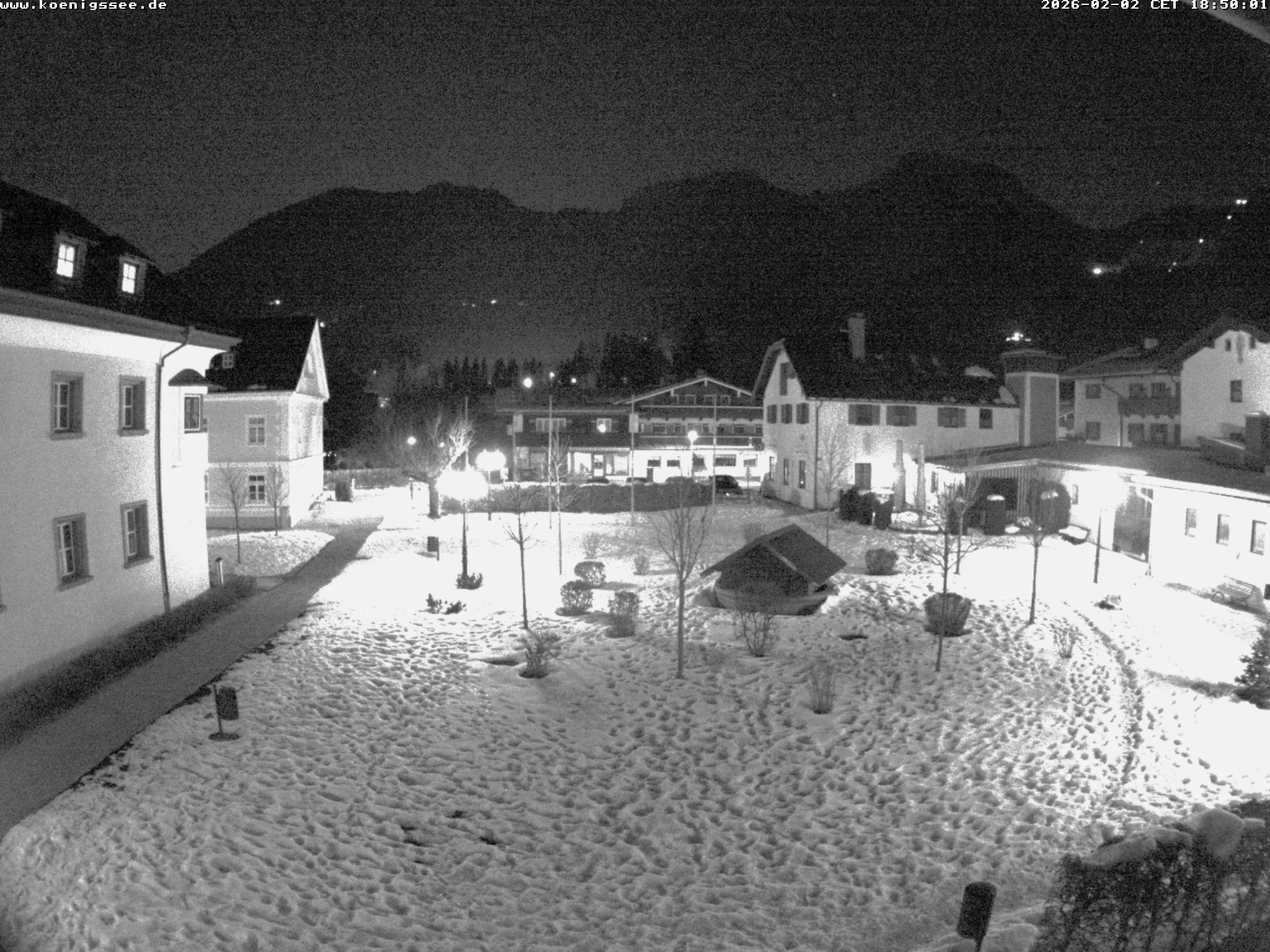 Archiv Foto Webcam Haus des Gastes - Königssee