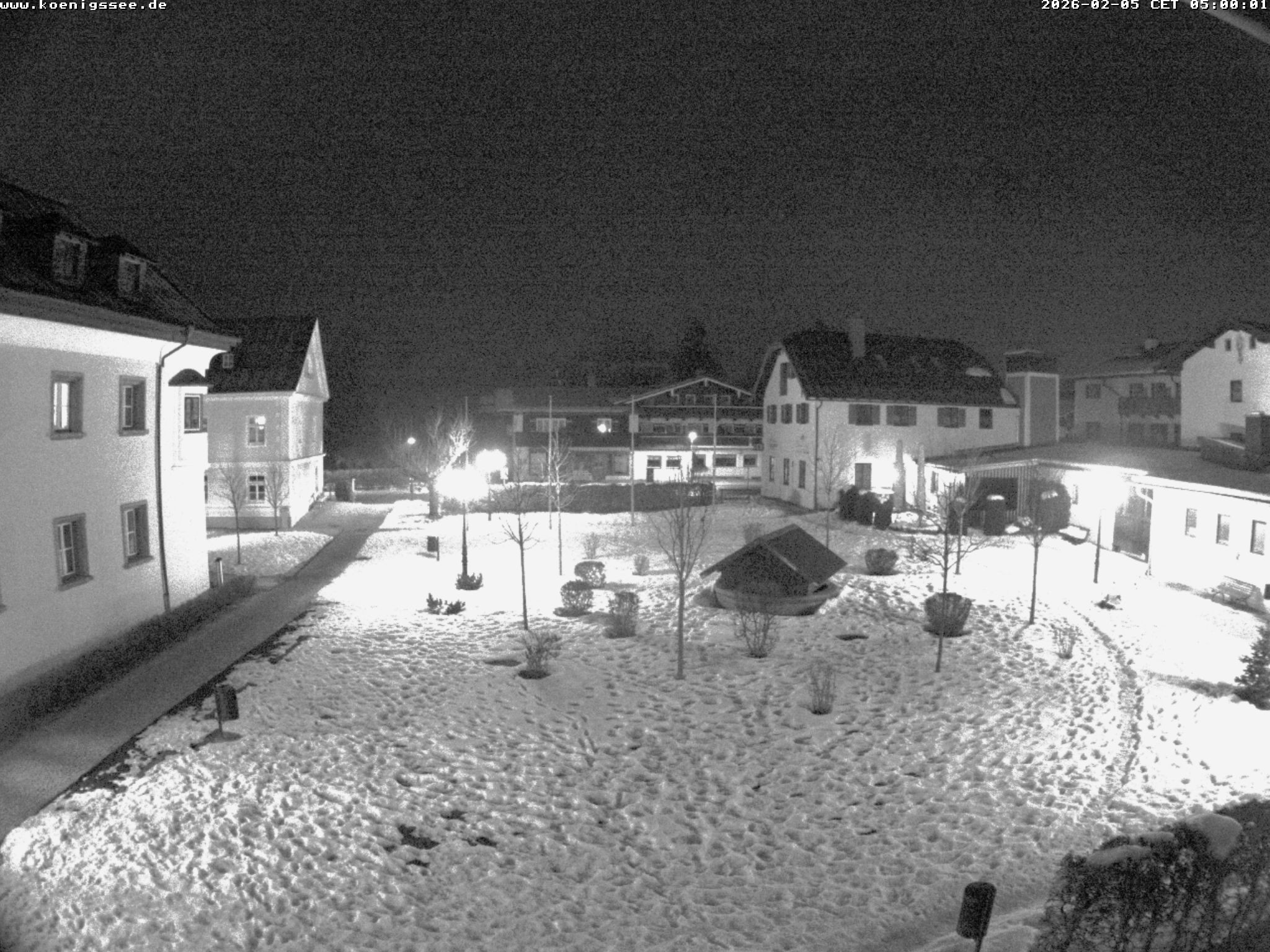 Archiv Foto Webcam Haus des Gastes - Königssee