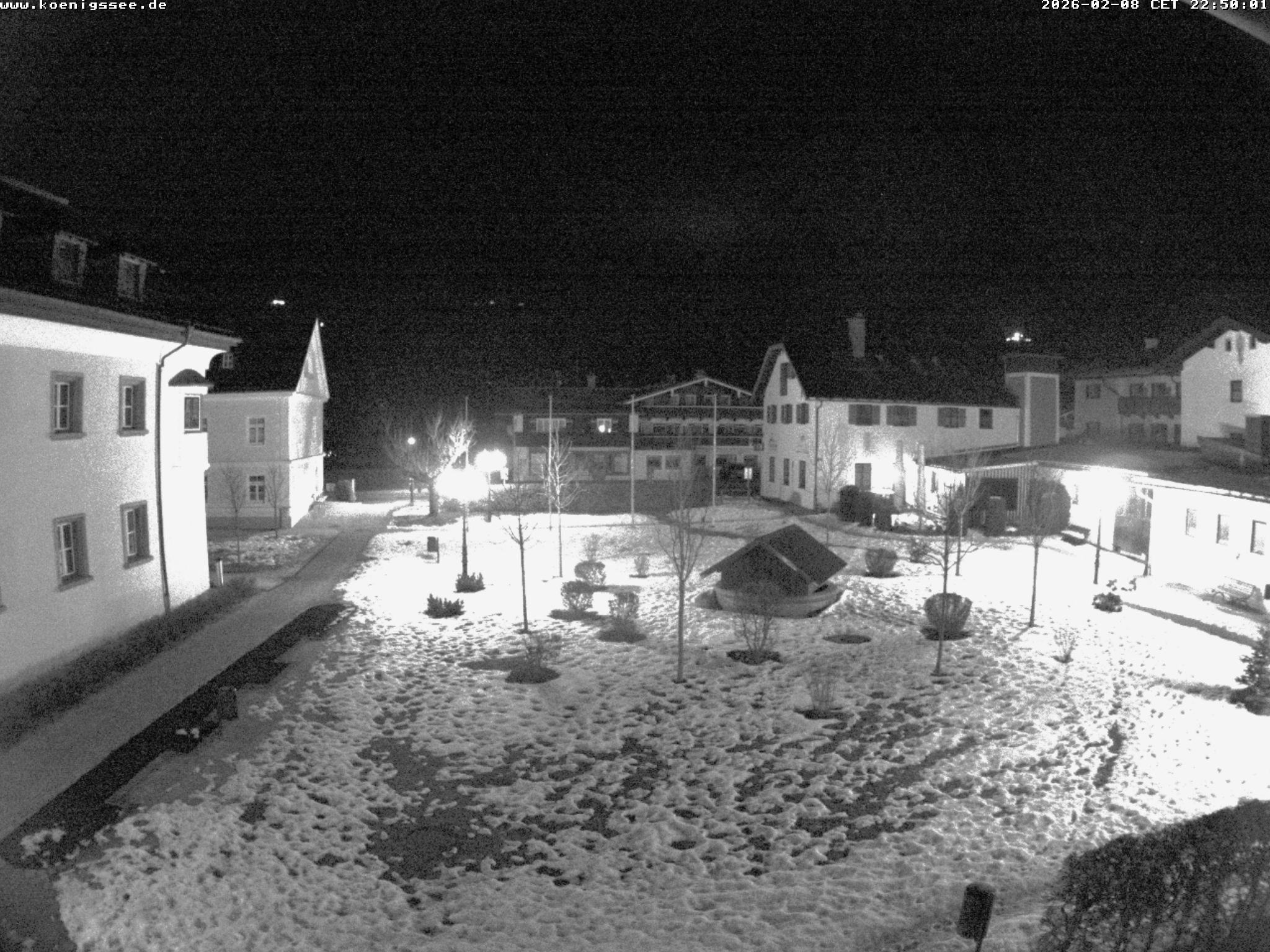 Archiv Foto Webcam Haus des Gastes - Königssee