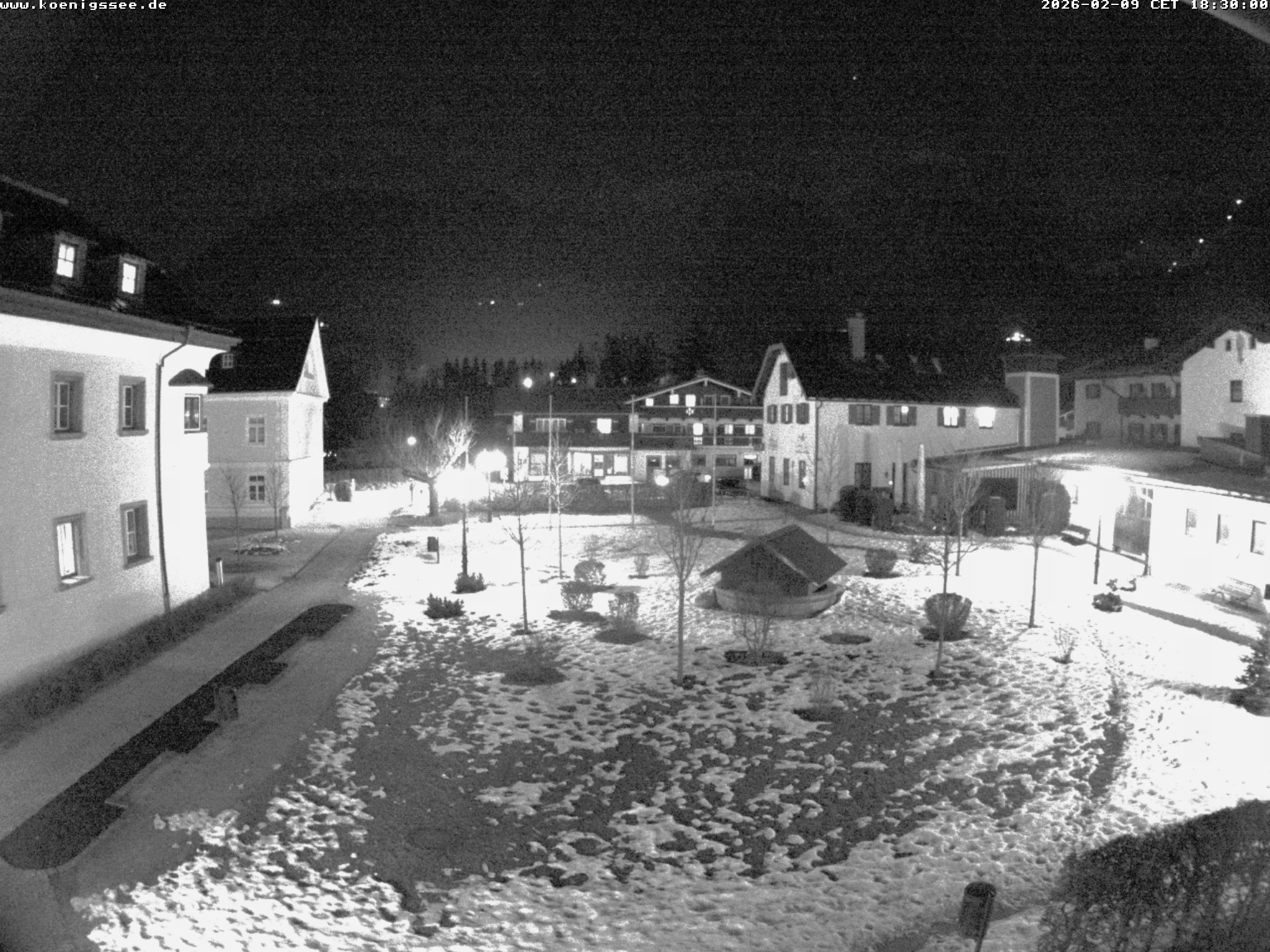 Archiv Foto Webcam Haus des Gastes - Königssee