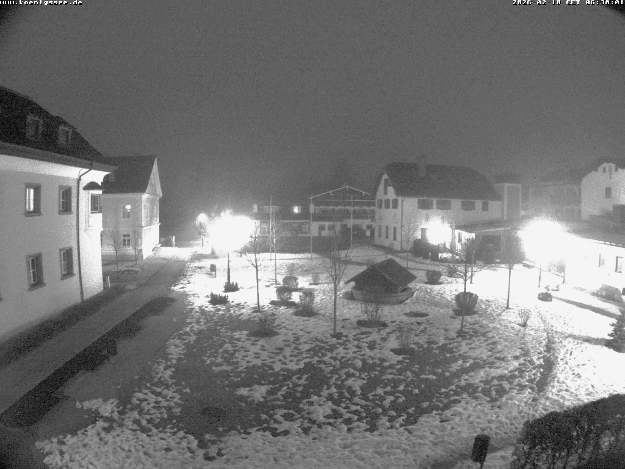 Archiv Foto Webcam Haus des Gastes - Königssee