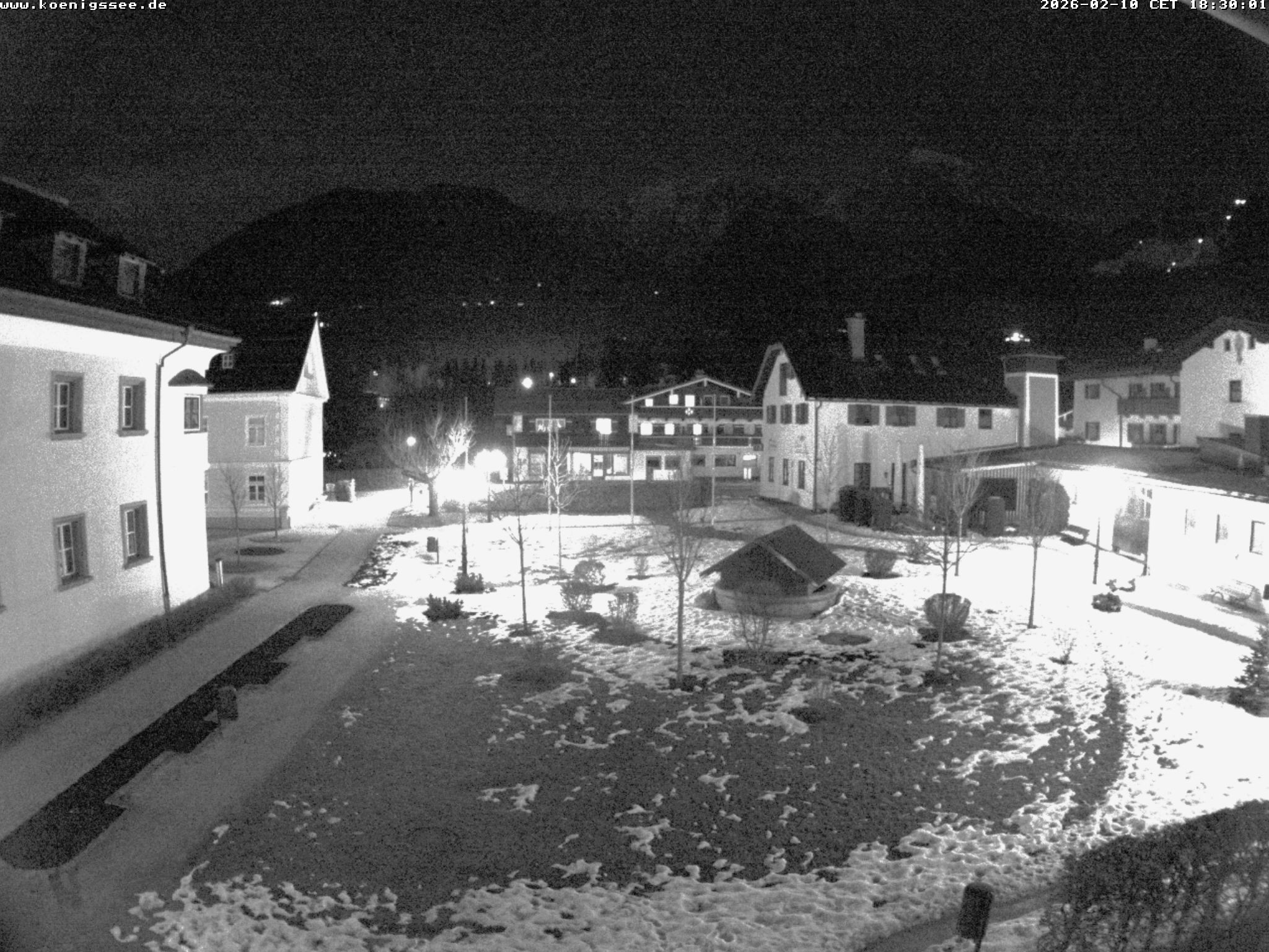 Archiv Foto Webcam Haus des Gastes - Königssee