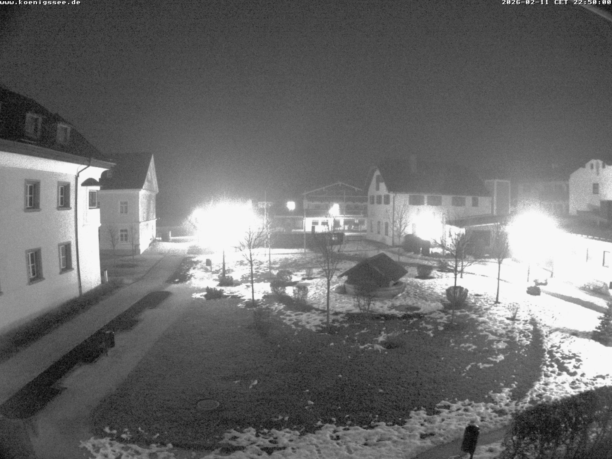 Archiv Foto Webcam Haus des Gastes - Königssee