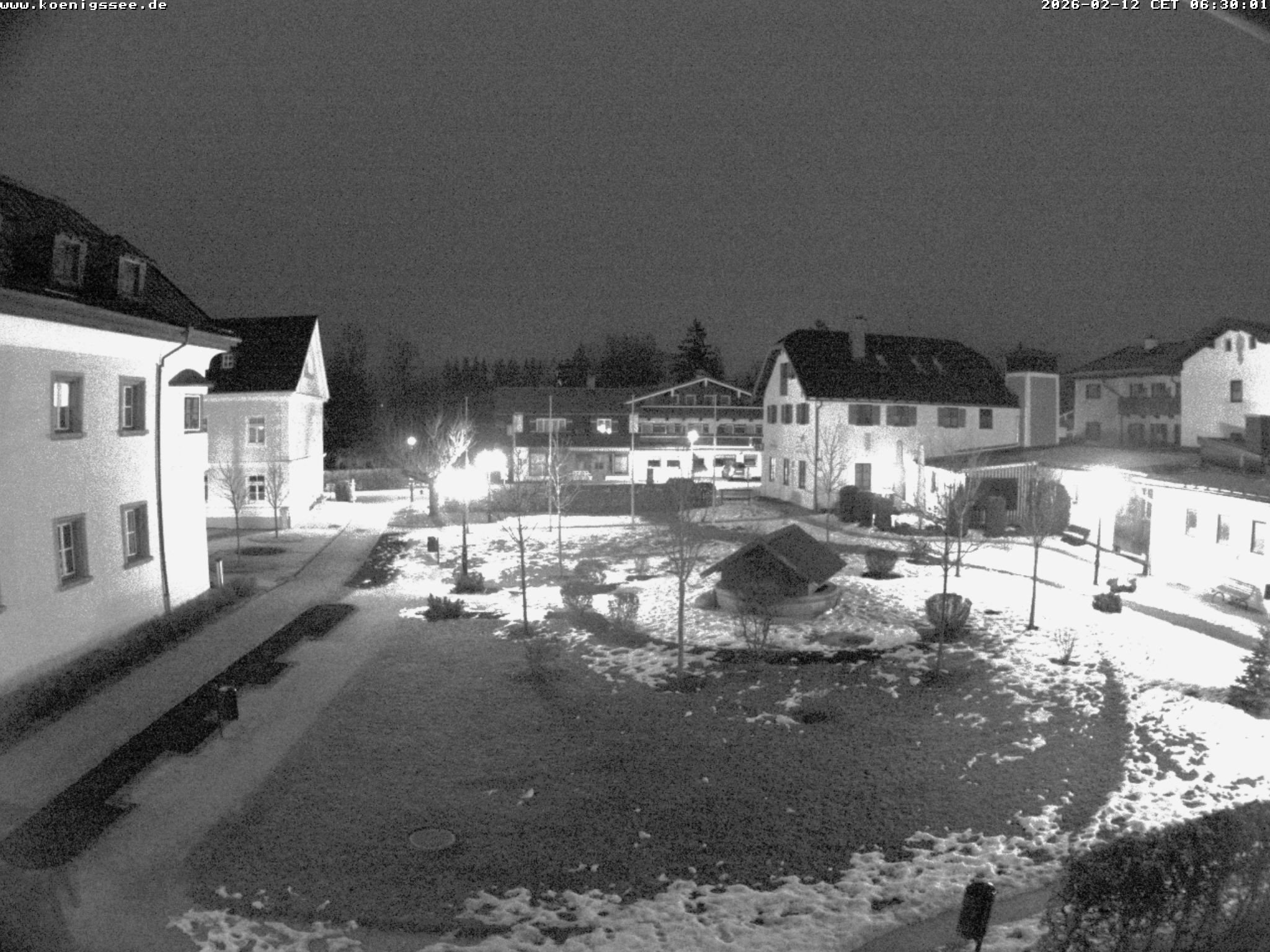 Archiv Foto Webcam Haus des Gastes - Königssee