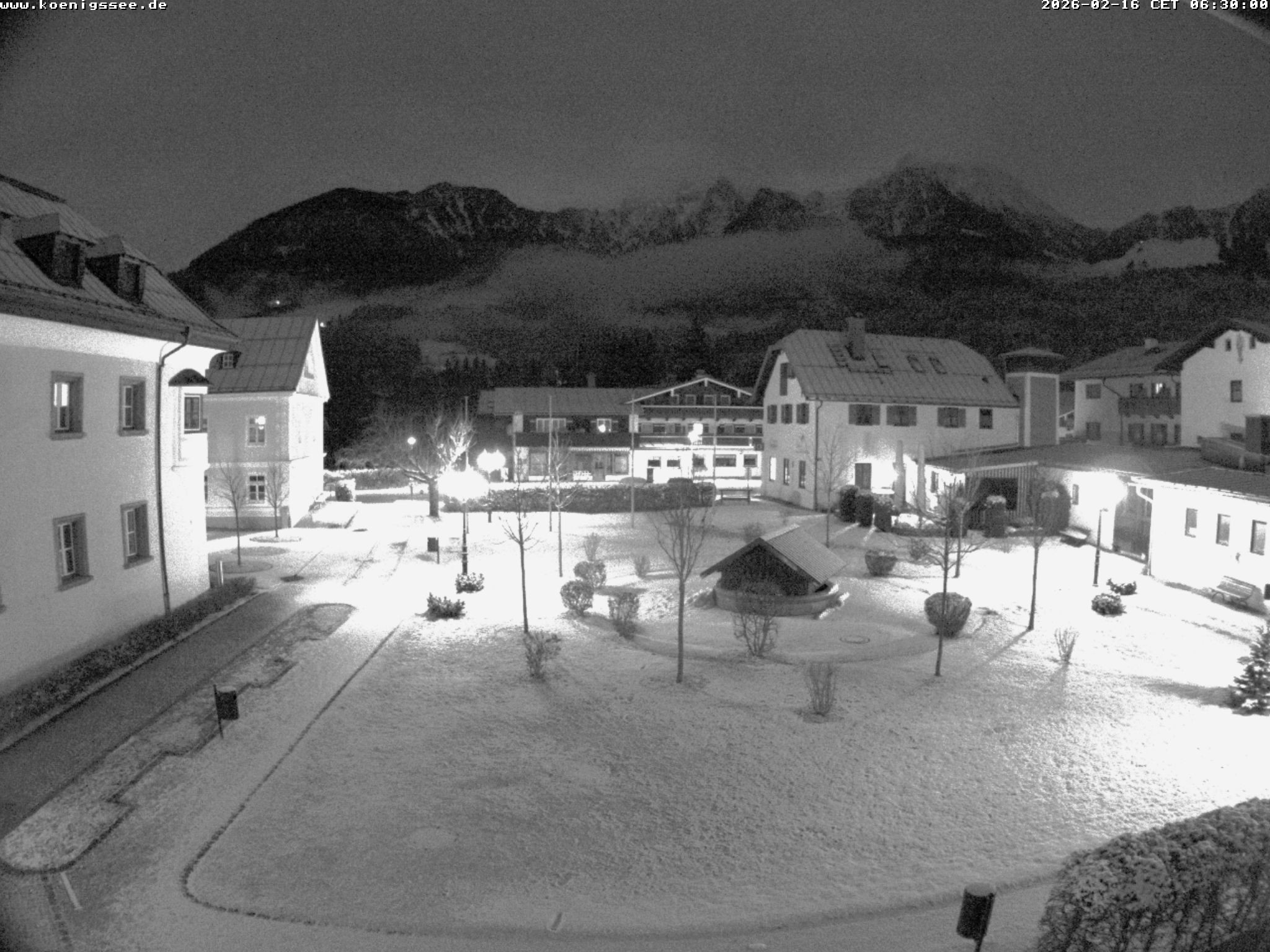 Archiv Foto Webcam Haus des Gastes - Königssee