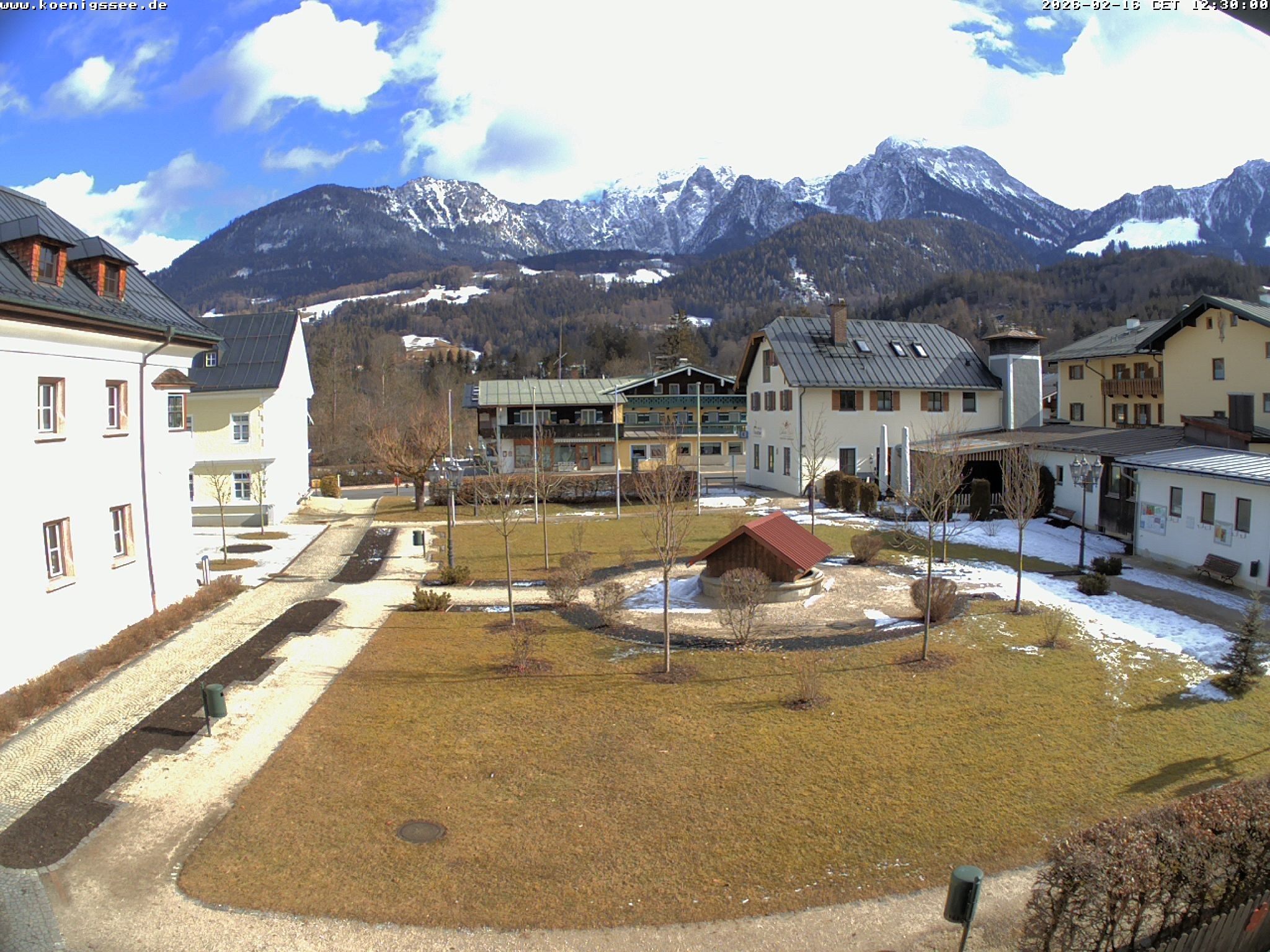 Archiv Foto Webcam Haus des Gastes - Königssee