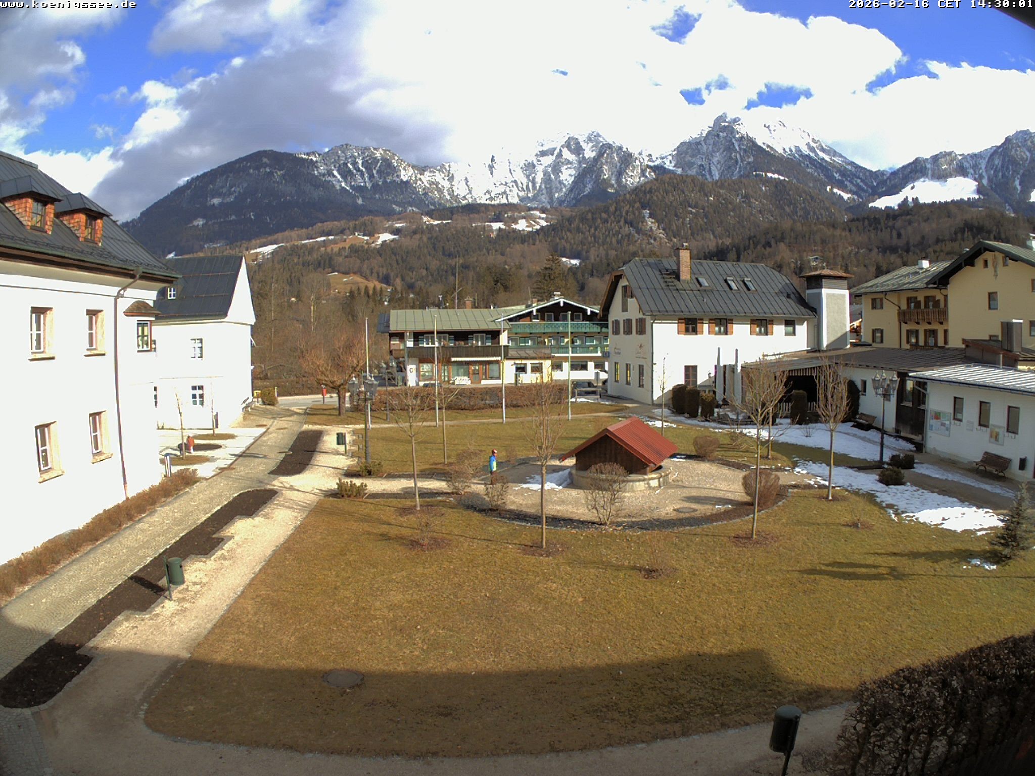 Archiv Foto Webcam Haus des Gastes - Königssee