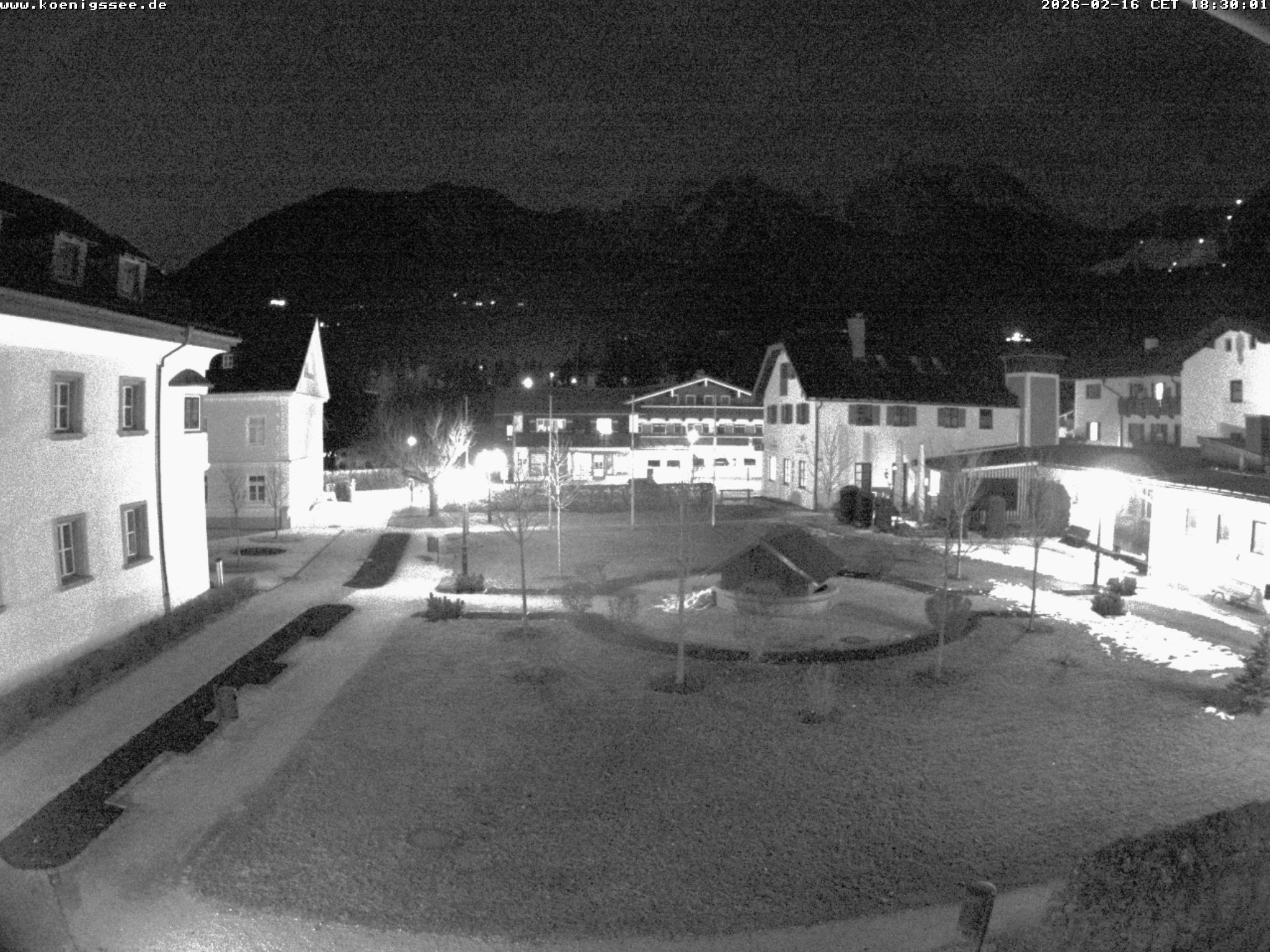 Archiv Foto Webcam Haus des Gastes - Königssee