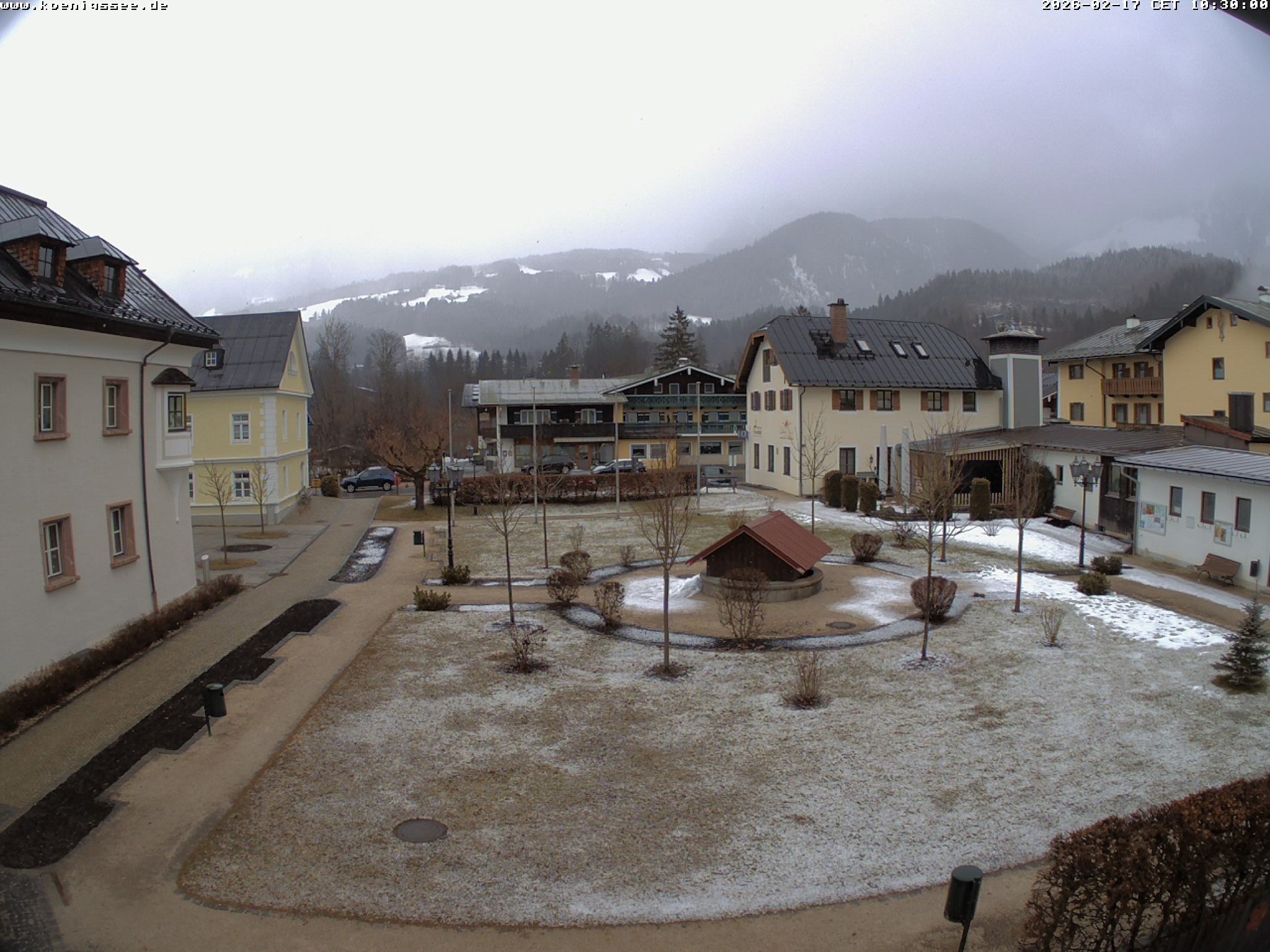 Archiv Foto Webcam Haus des Gastes - Königssee