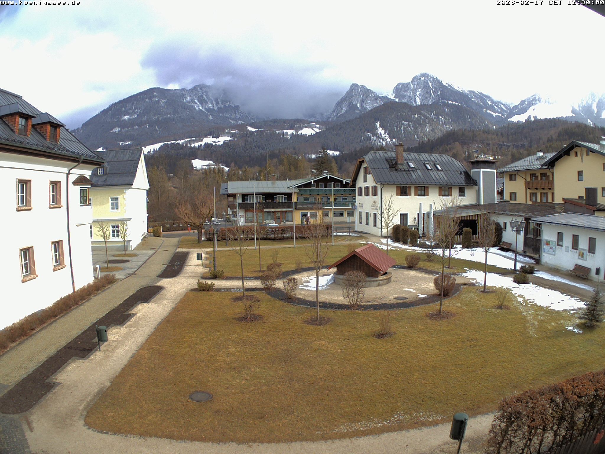 Archiv Foto Webcam Haus des Gastes - Königssee