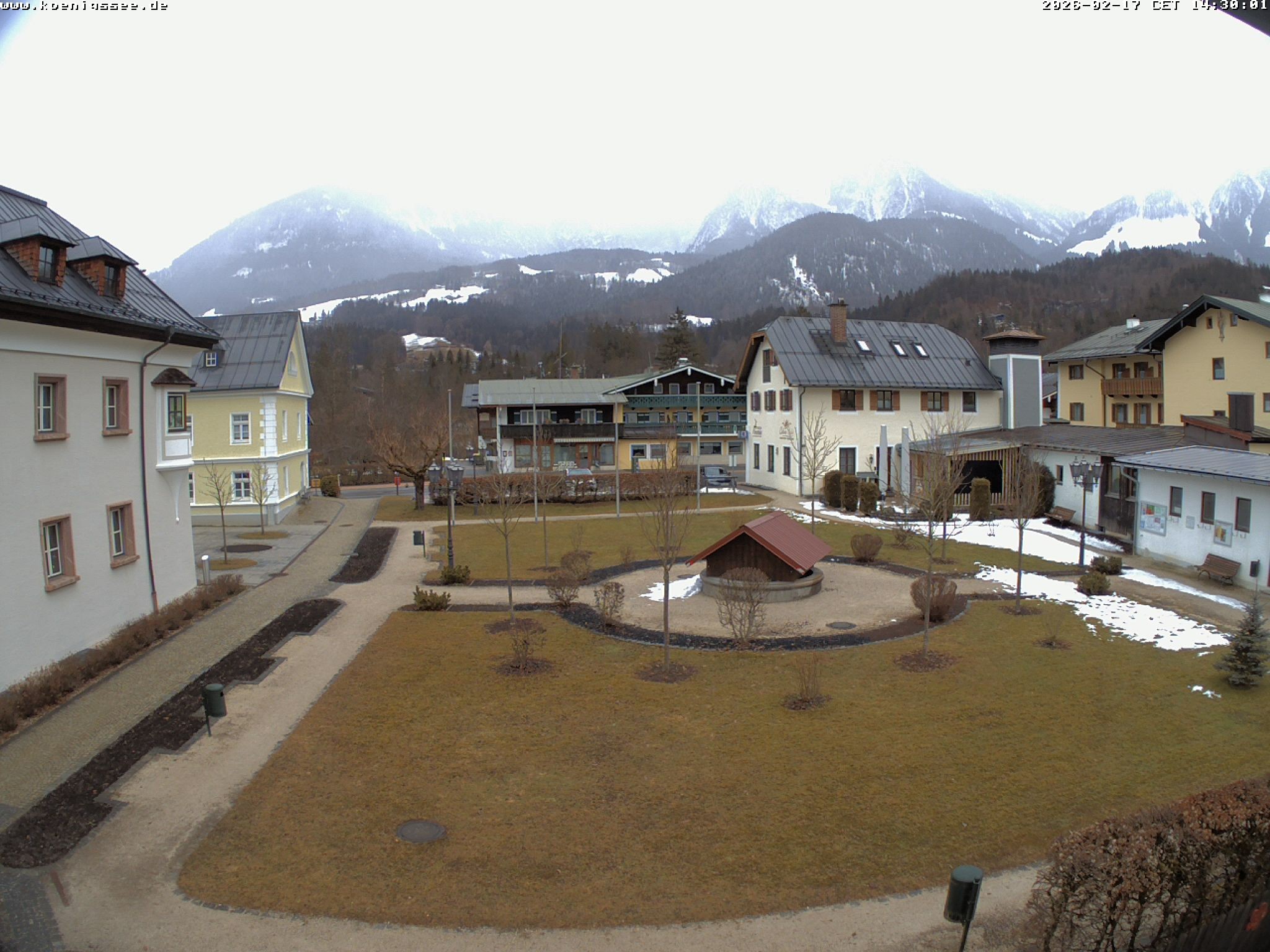 Archiv Foto Webcam Haus des Gastes - Königssee