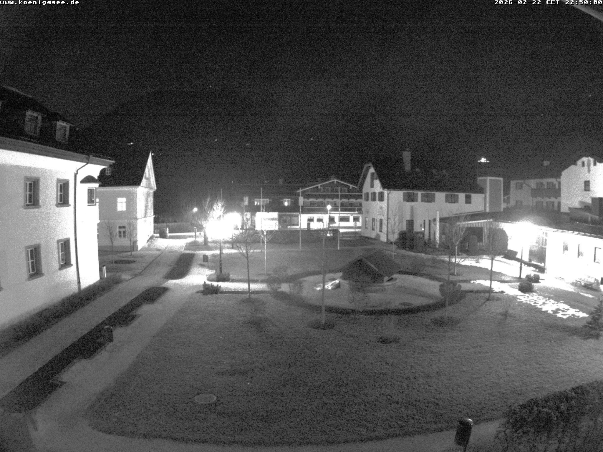 Archiv Foto Webcam Haus des Gastes - Königssee