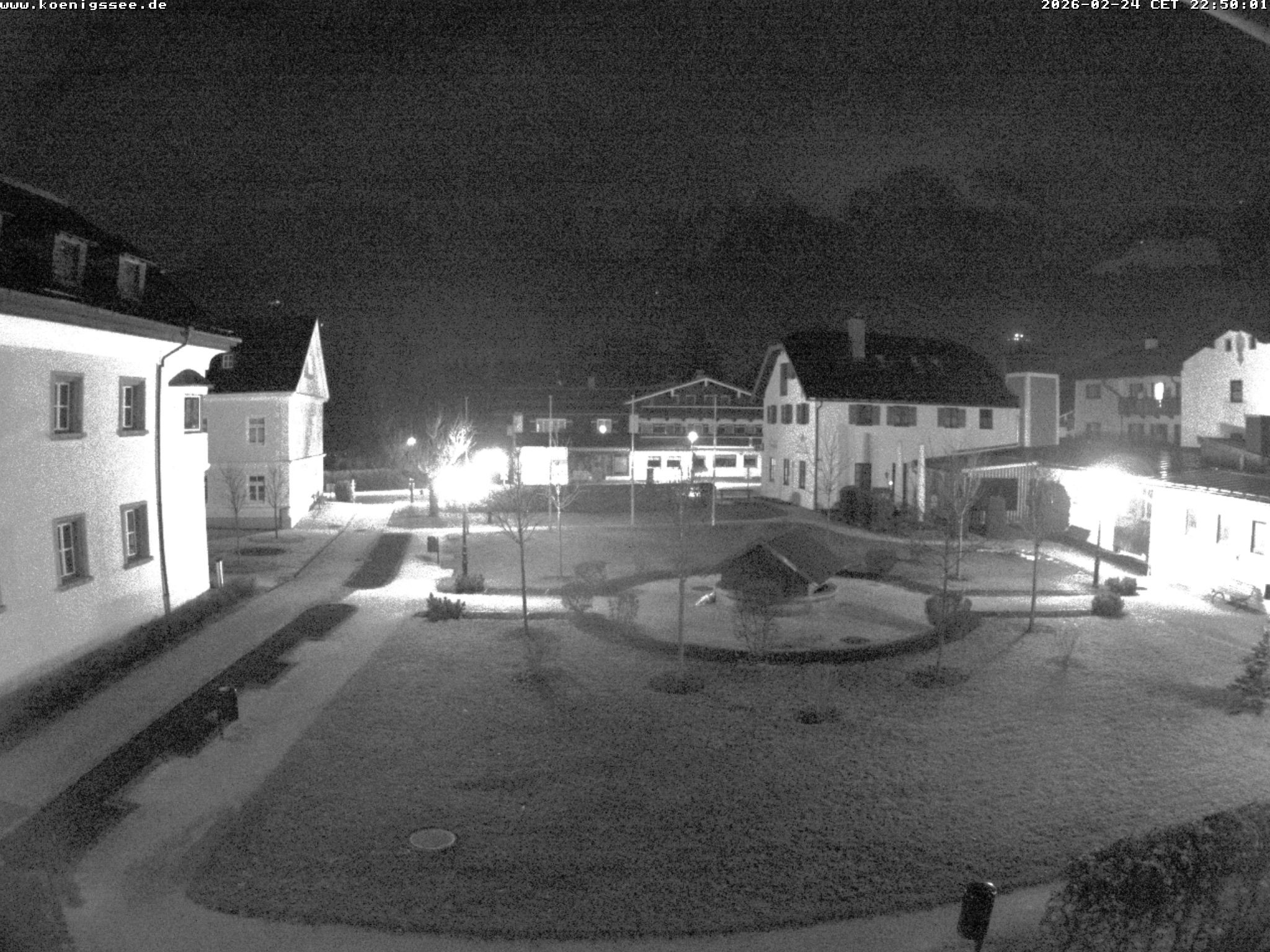 Archiv Foto Webcam Haus des Gastes - Königssee