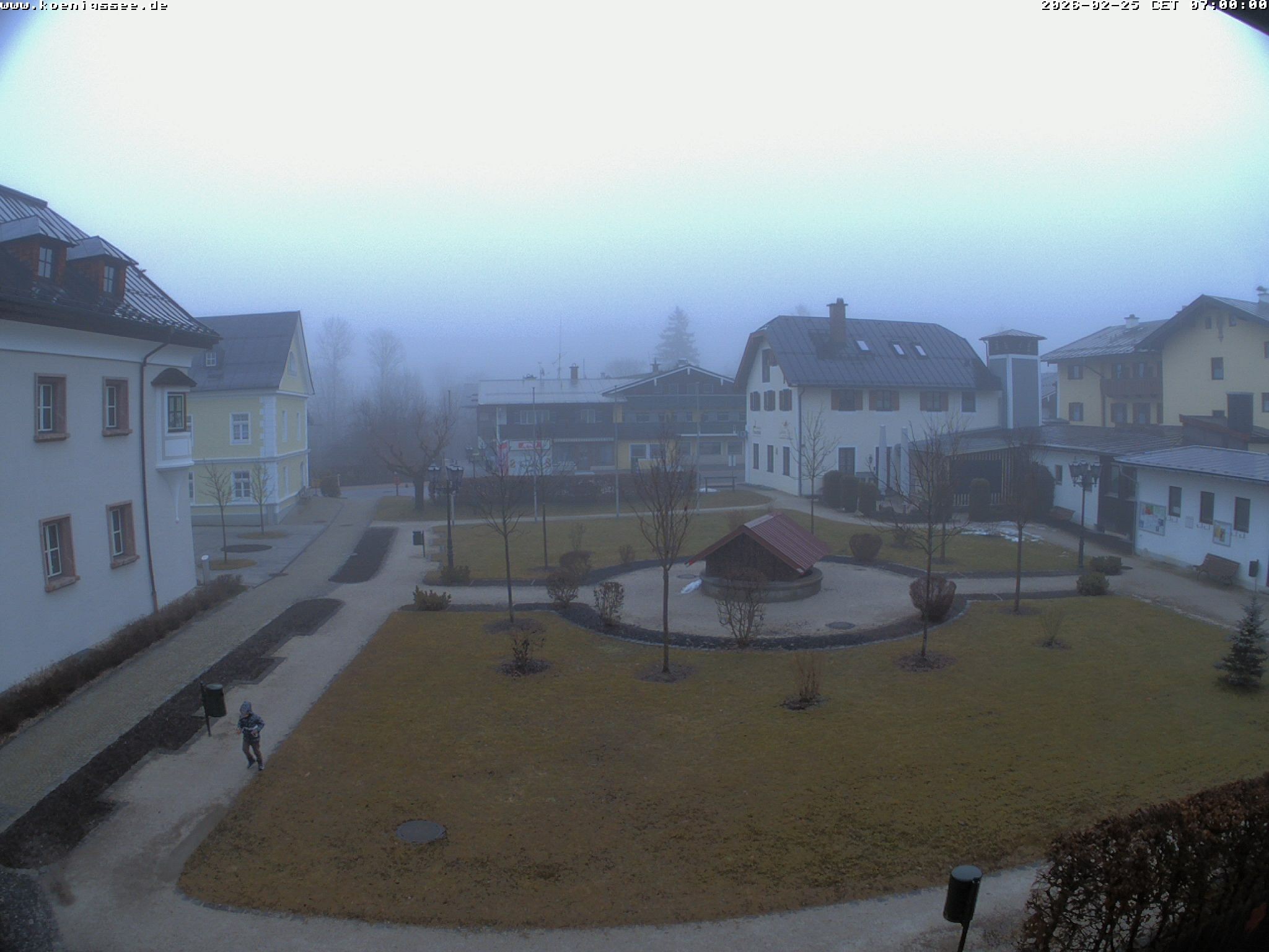 Archiv Foto Webcam Haus des Gastes - Königssee