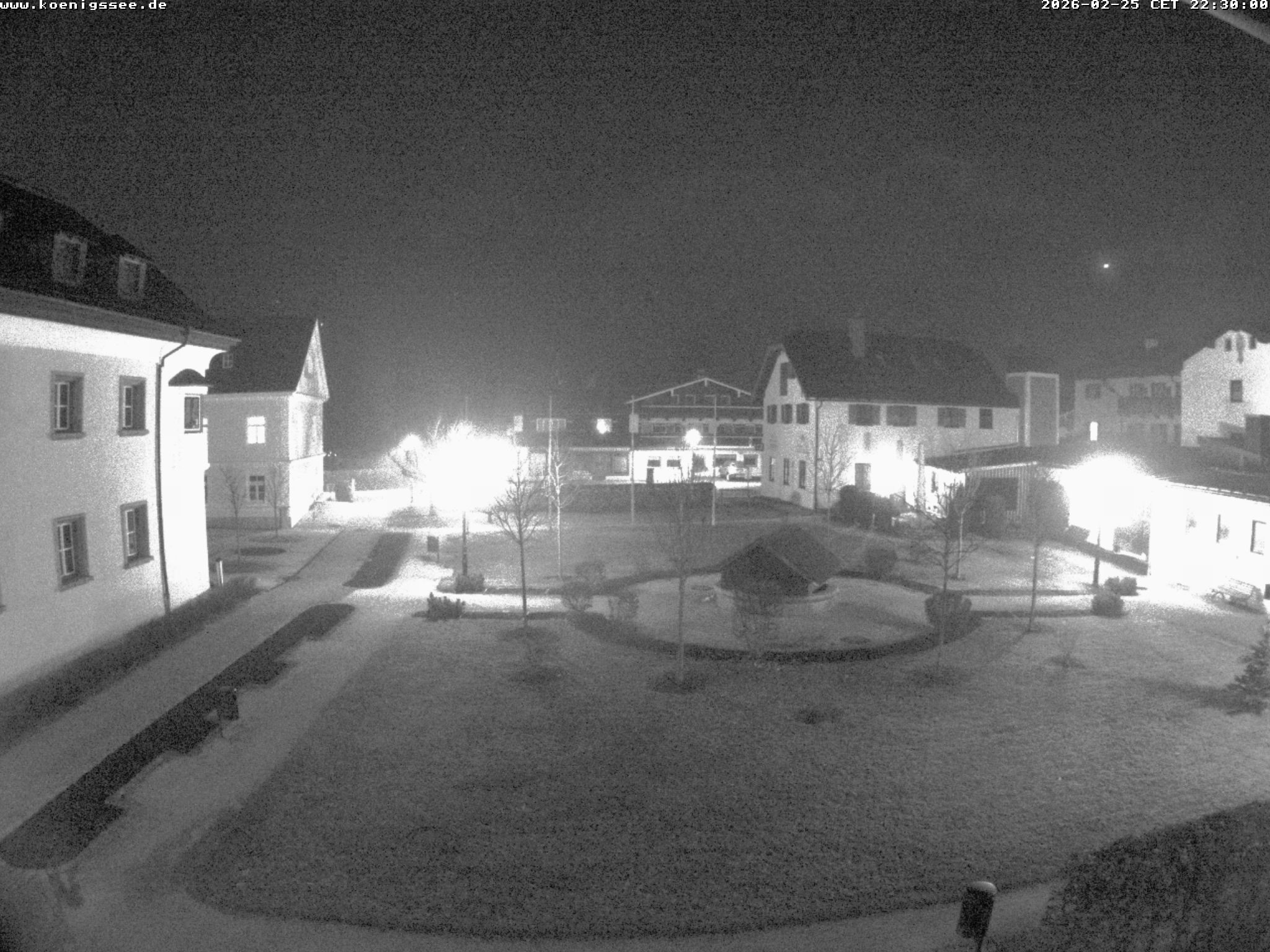 Archiv Foto Webcam Haus des Gastes - Königssee