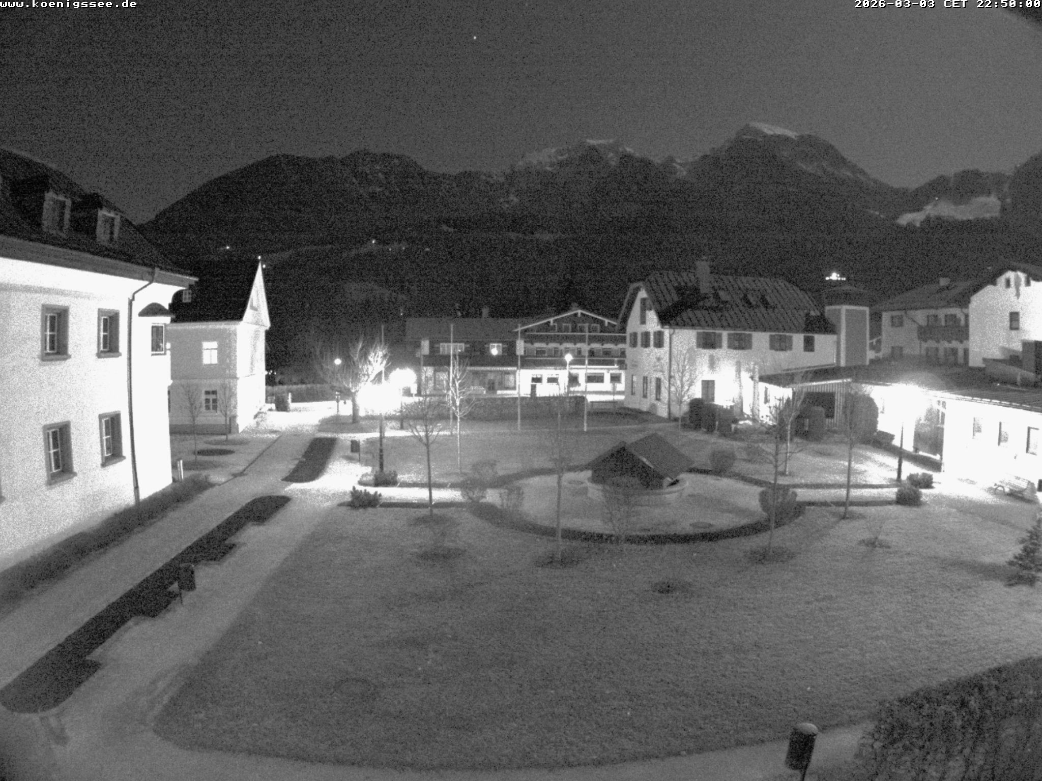 Archiv Foto Webcam Haus des Gastes - Königssee