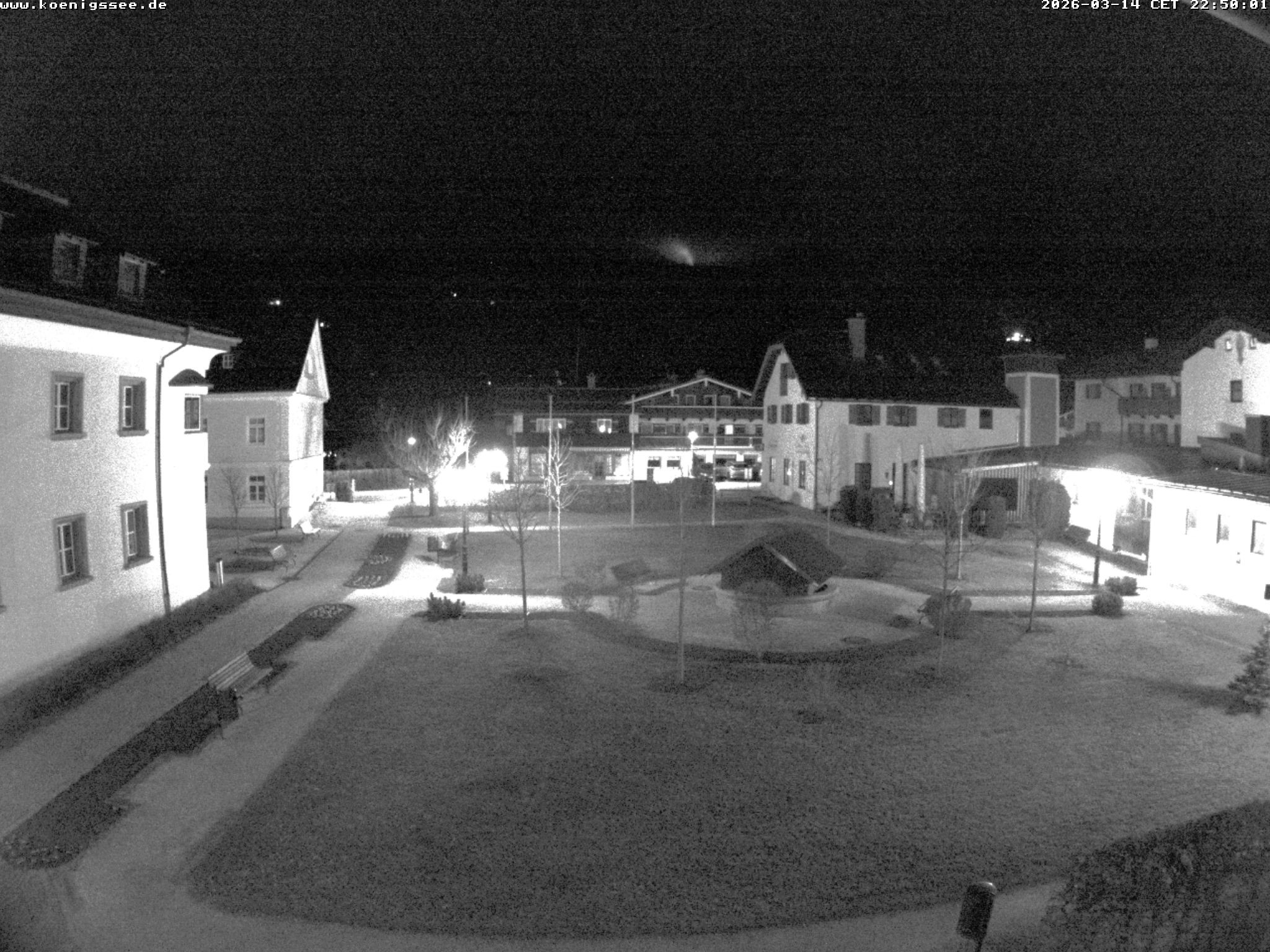 Archiv Foto Webcam Haus des Gastes - Königssee