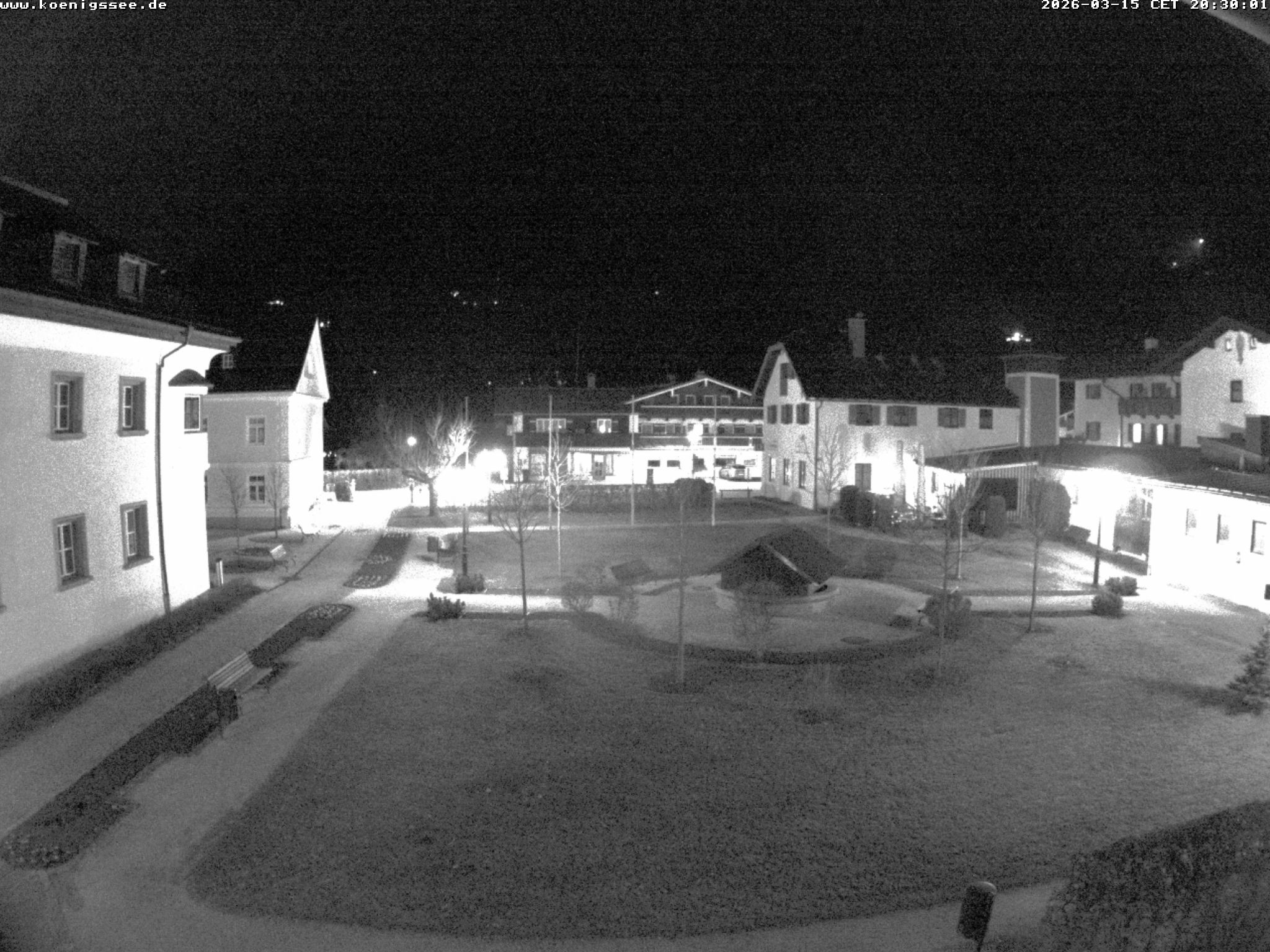 Archiv Foto Webcam Haus des Gastes - Königssee