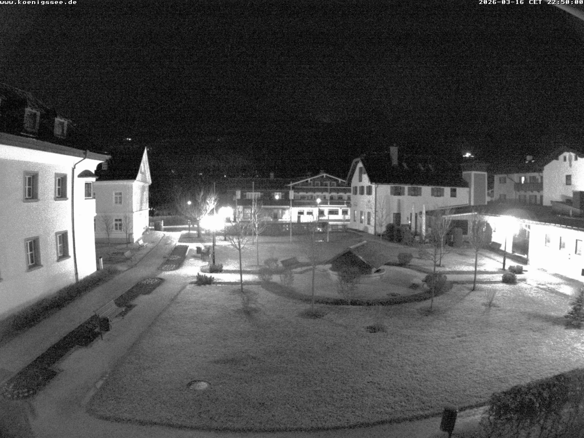 Archiv Foto Webcam Haus des Gastes - Königssee