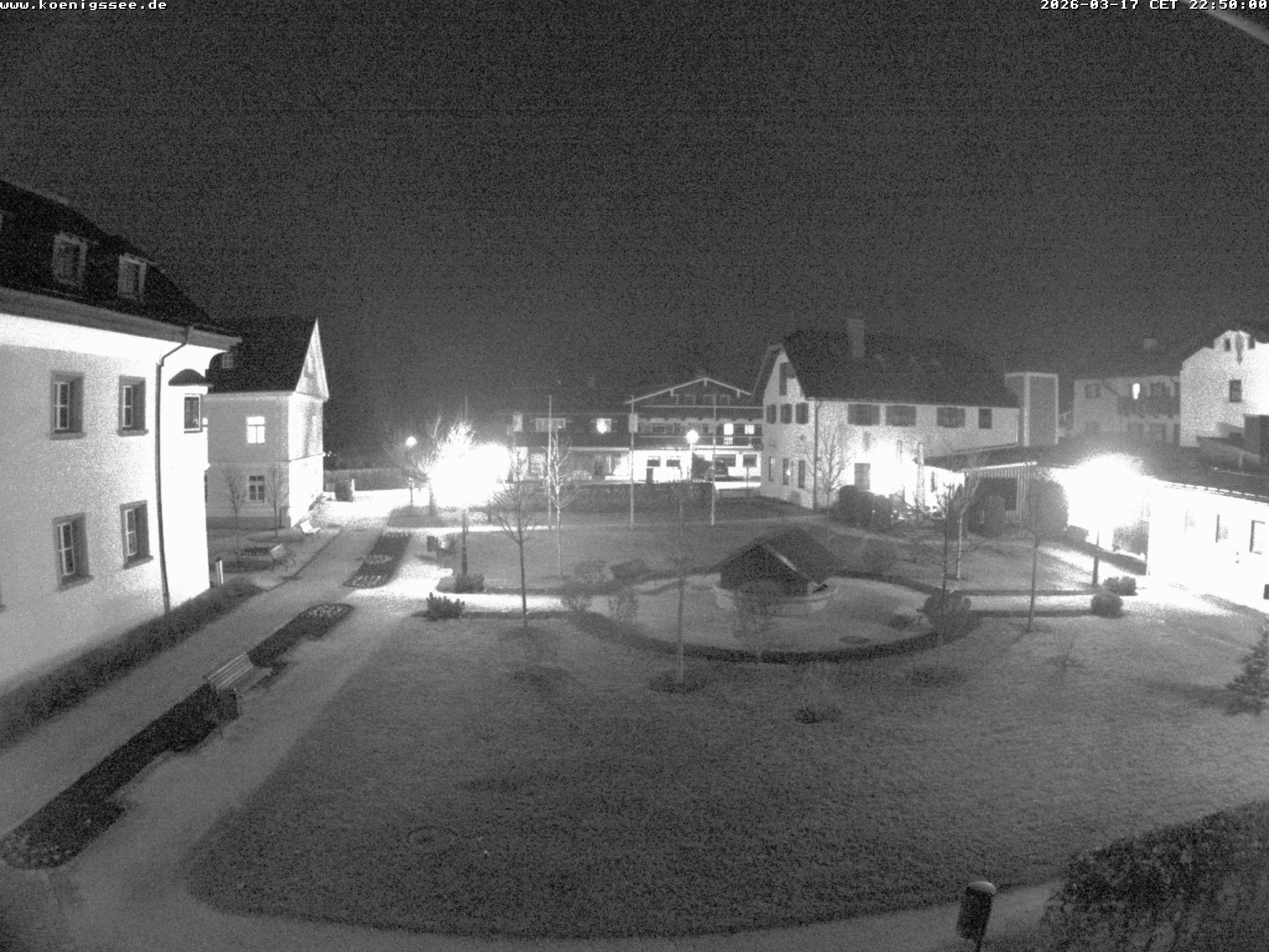 Archiv Foto Webcam Haus des Gastes - Königssee