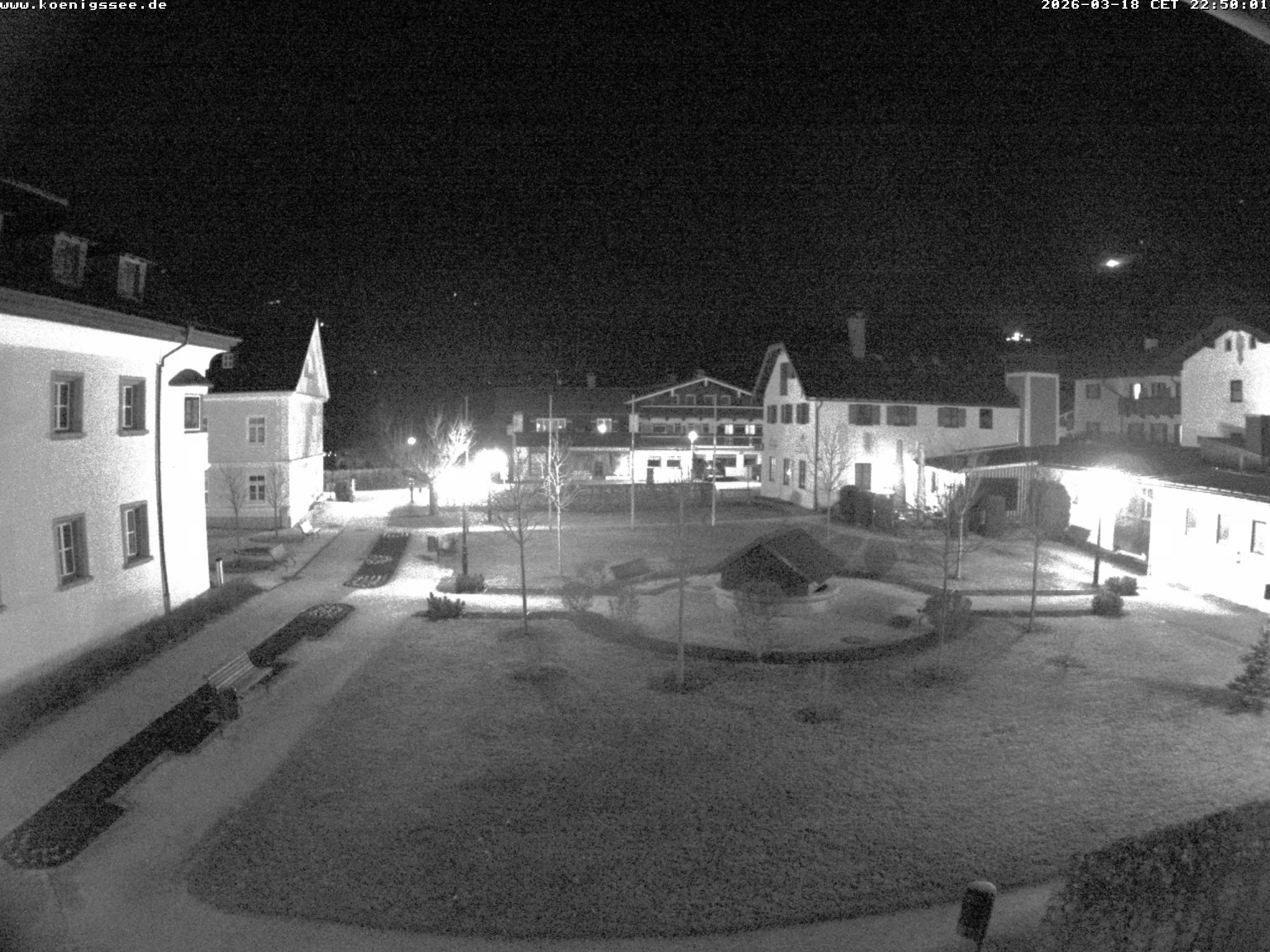 Archiv Foto Webcam Haus des Gastes - Königssee