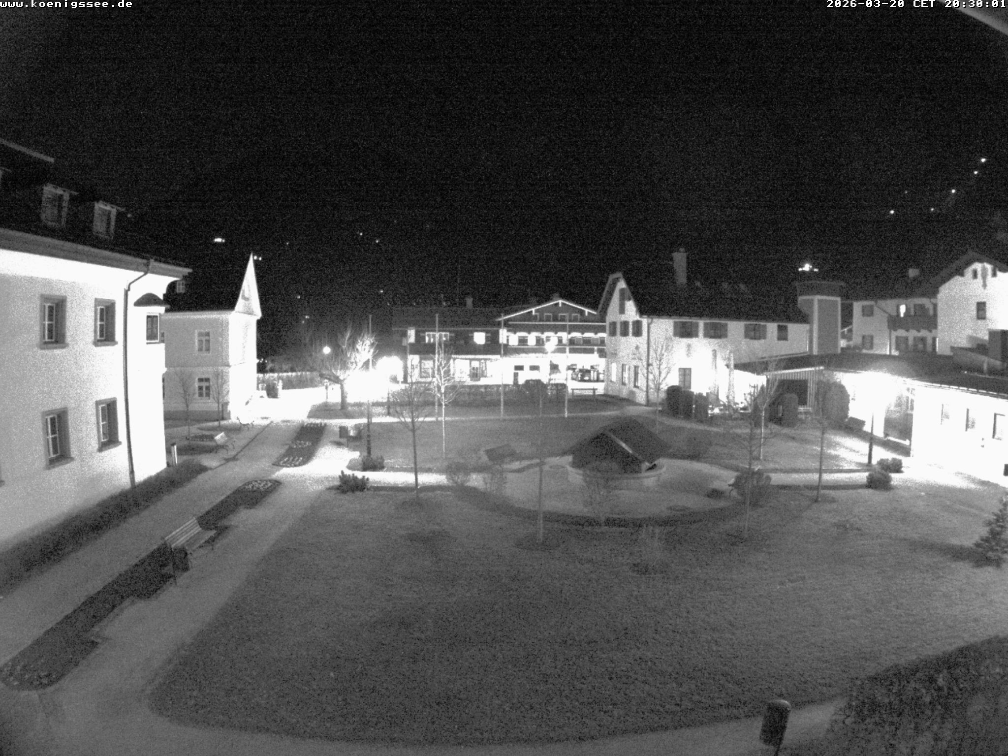 Archiv Foto Webcam Haus des Gastes - Königssee