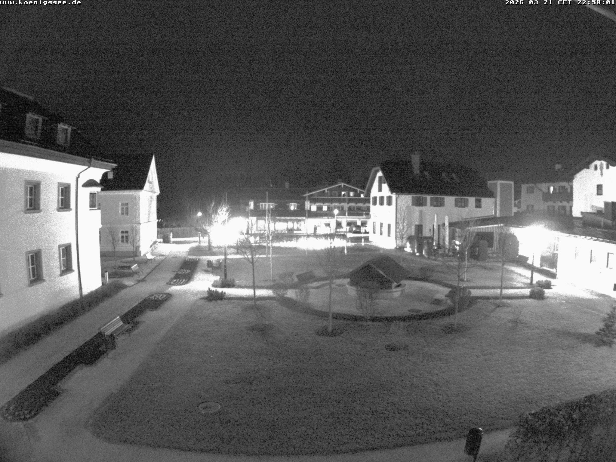 Archiv Foto Webcam Haus des Gastes - Königssee