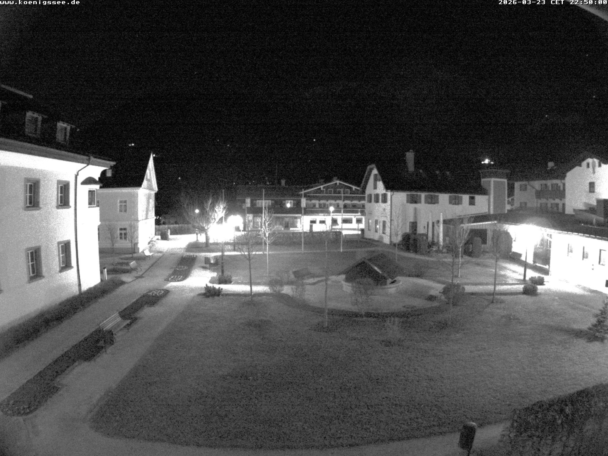 Archiv Foto Webcam Haus des Gastes - Königssee