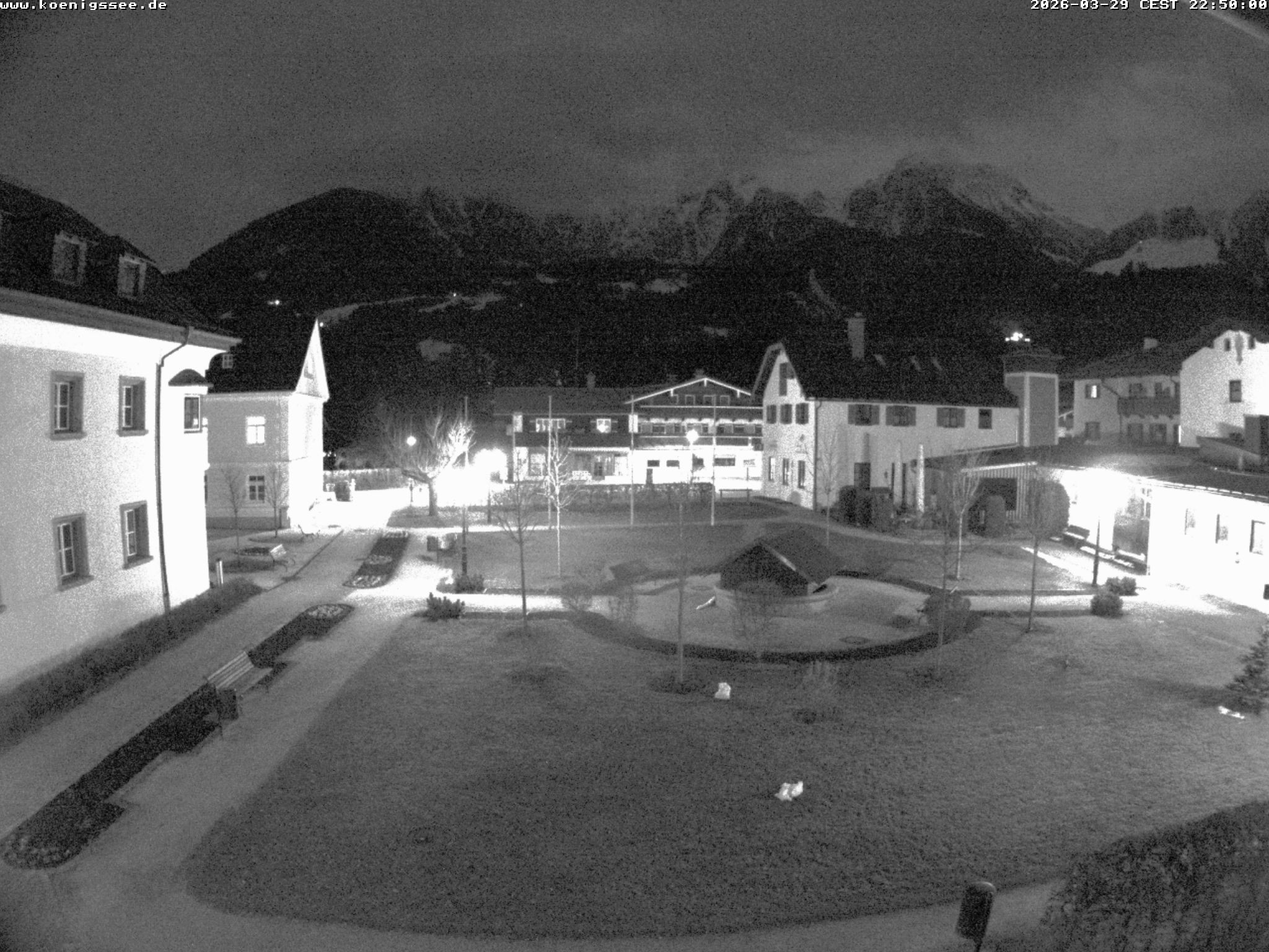 Archiv Foto Webcam Haus des Gastes - Königssee