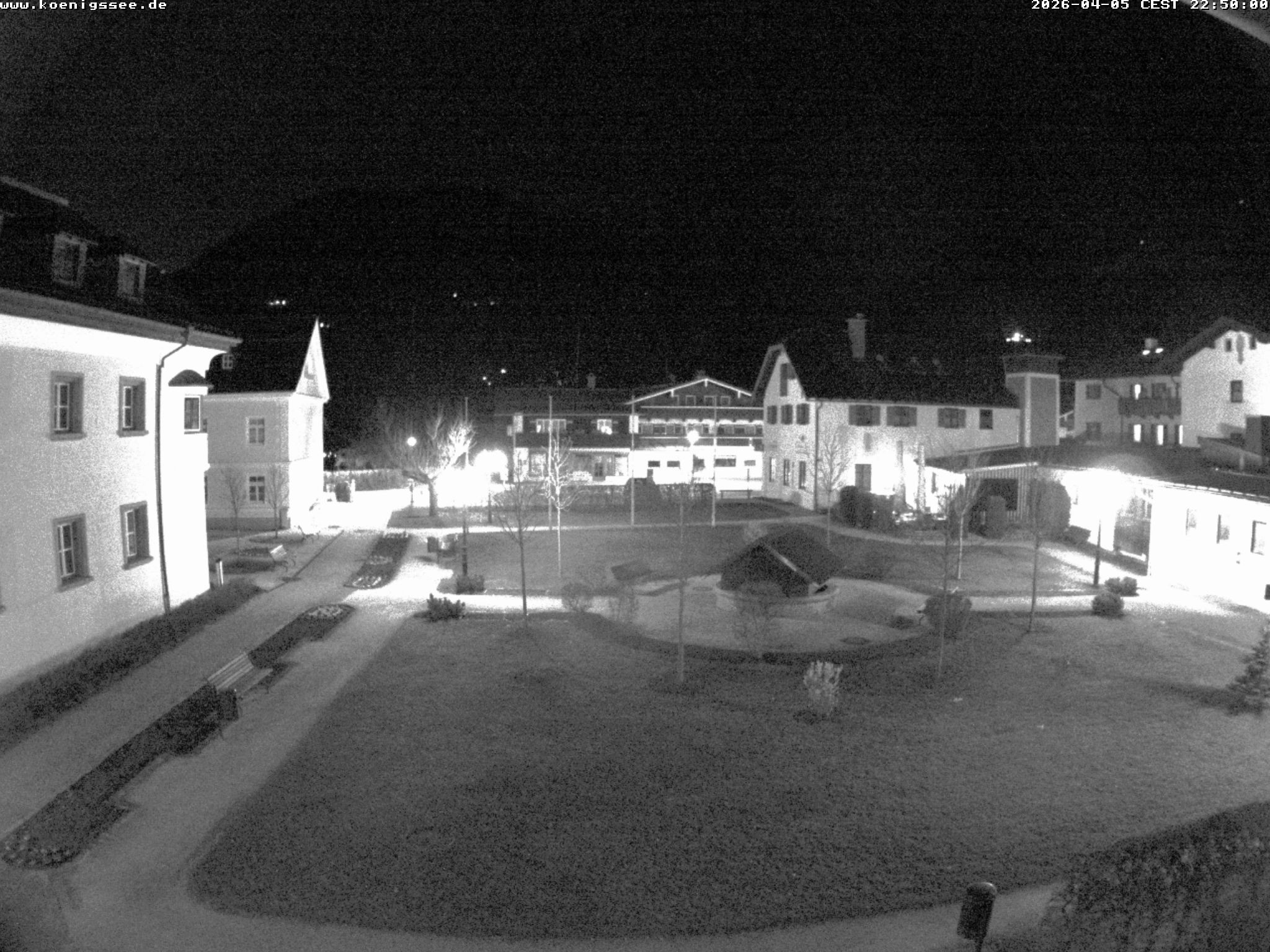 Archiv Foto Webcam Haus des Gastes - Königssee