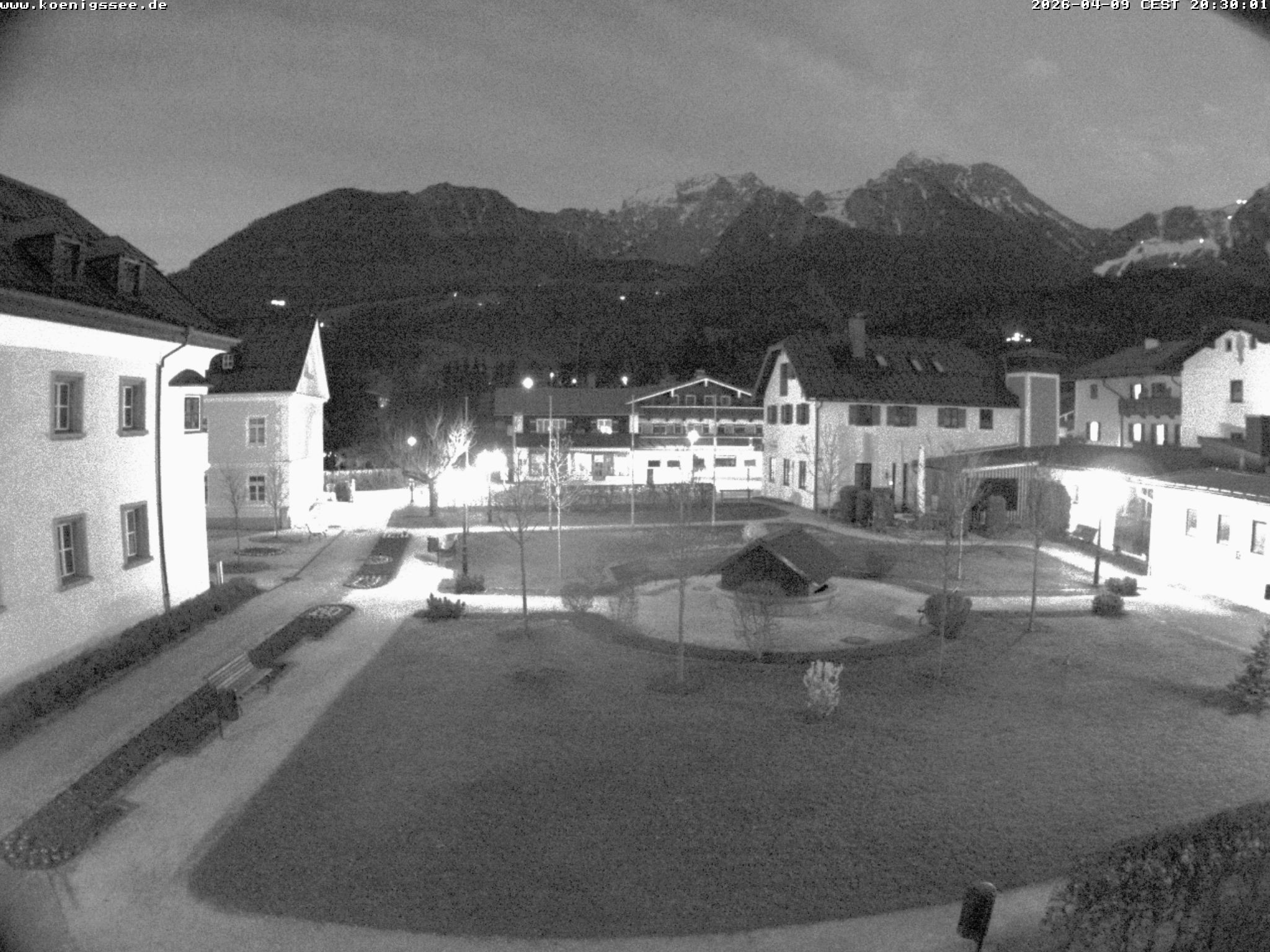 Archiv Foto Webcam Haus des Gastes - Königssee