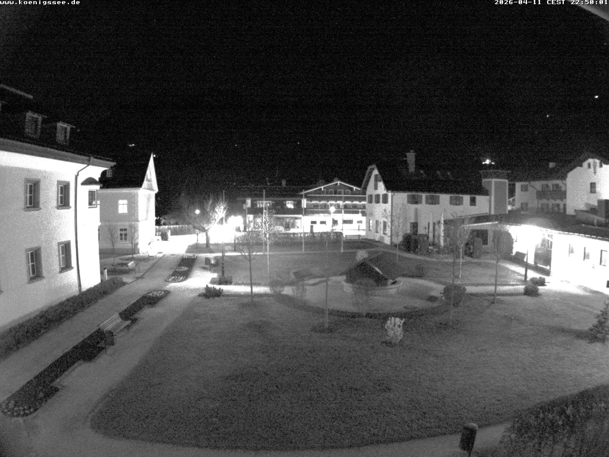 Archiv Foto Webcam Haus des Gastes - Königssee