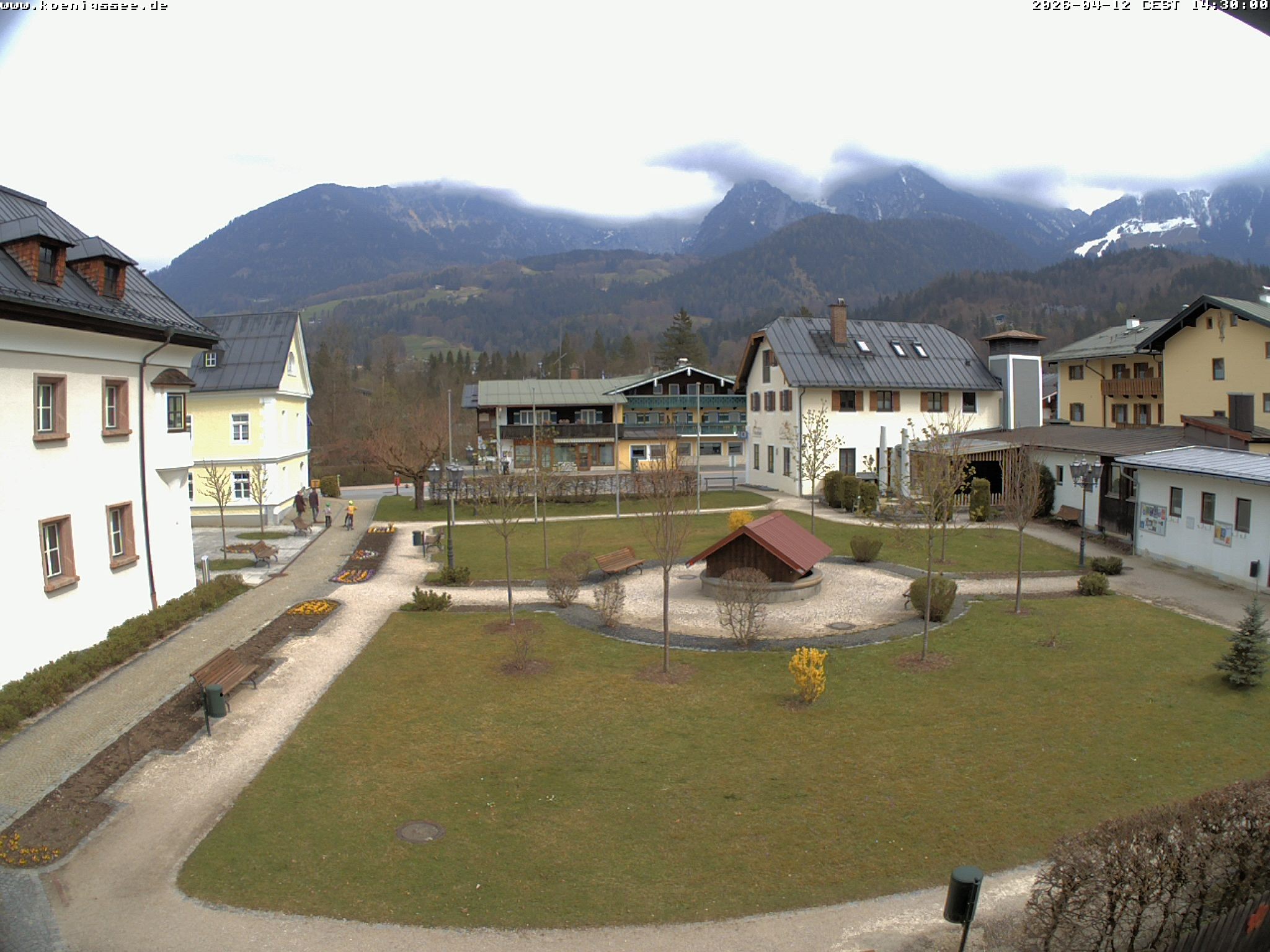 Archiv Foto Webcam Haus des Gastes - Königssee