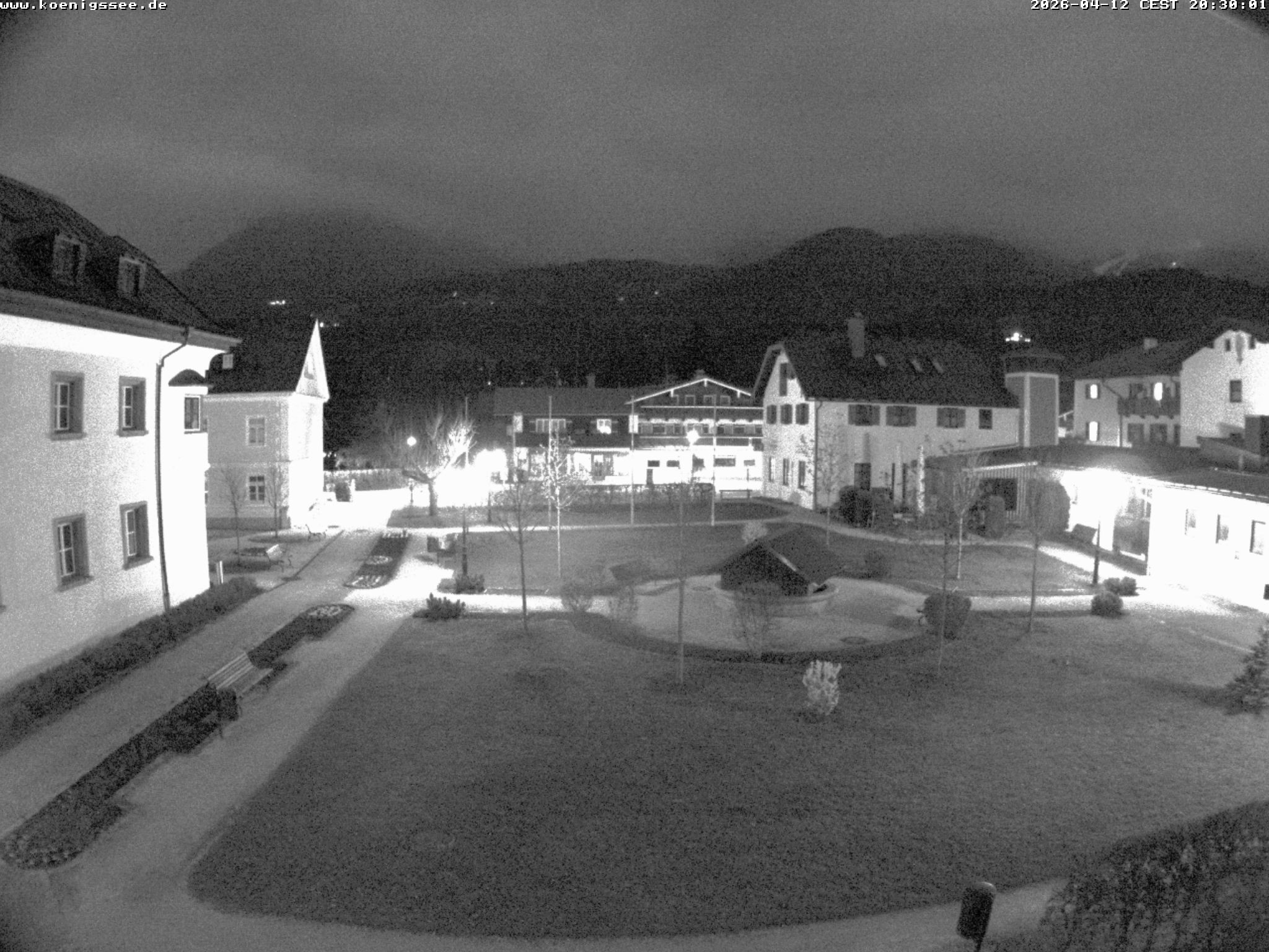 Archiv Foto Webcam Haus des Gastes - Königssee