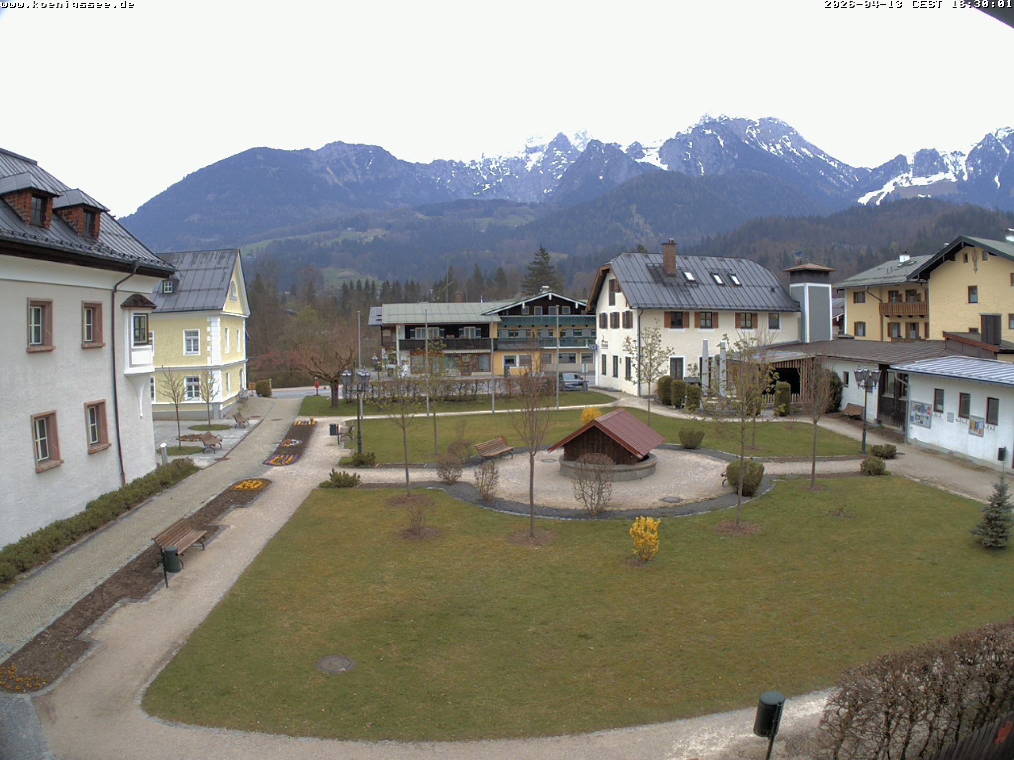 Archiv Foto Webcam Haus des Gastes - Königssee