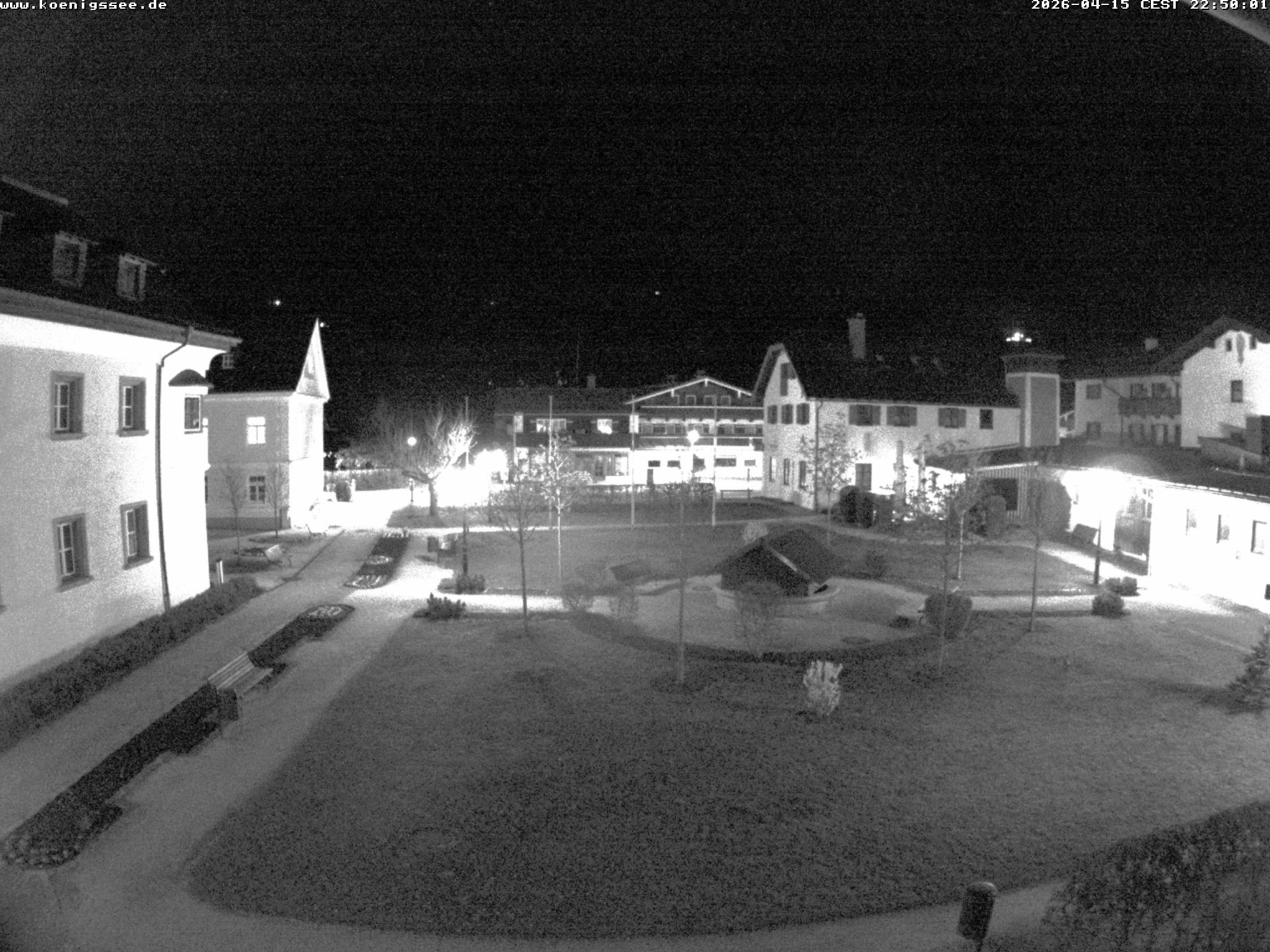 Archiv Foto Webcam Haus des Gastes - Königssee