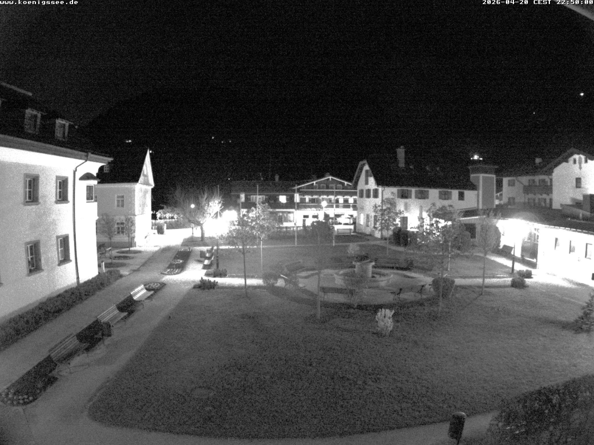 Archiv Foto Webcam Haus des Gastes - Königssee