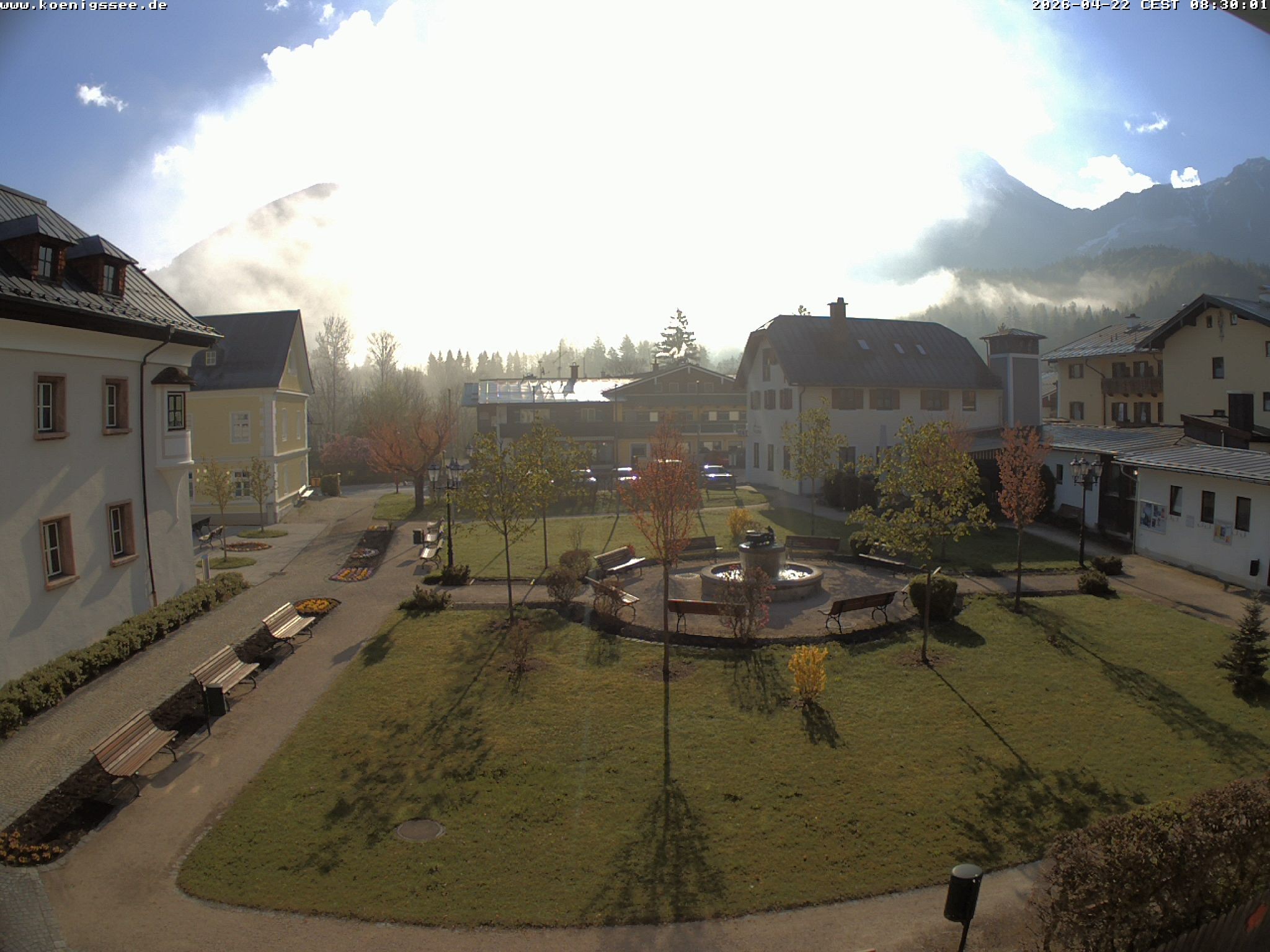 Archived image Webcam Koenigssee: Tourist Information